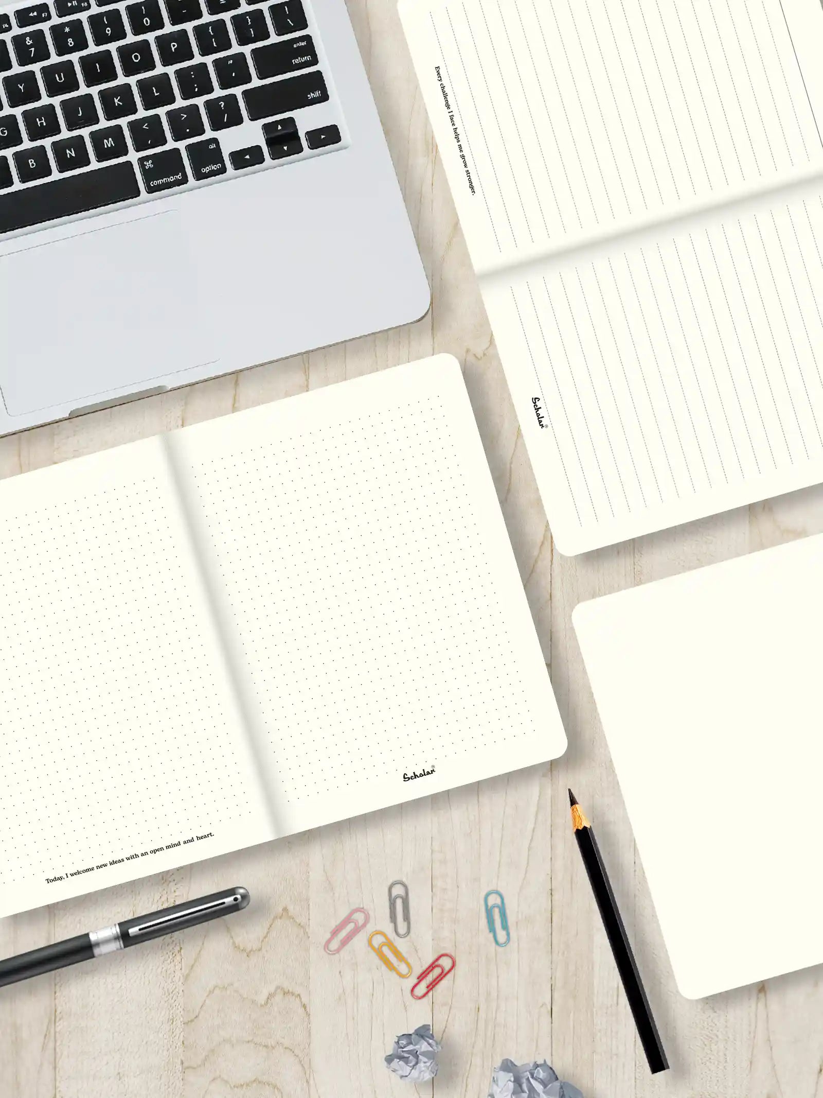 Scholar 160 Pages Softbound Notebook - Fusion (FSN)