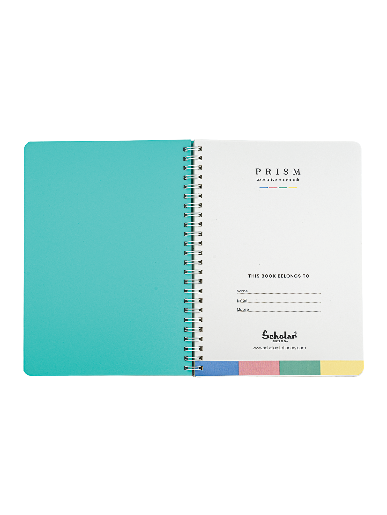 Scholar Prism One Subject Notebook - Mint Green (RSN)