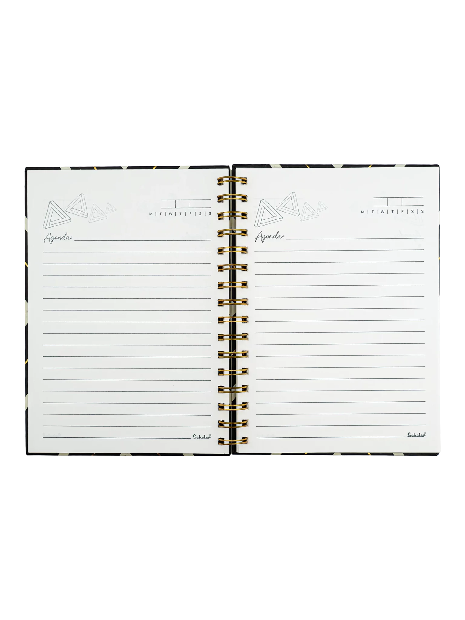 Scholar 192 Pages Ruled Notebook – Crown (CRW) - Design C