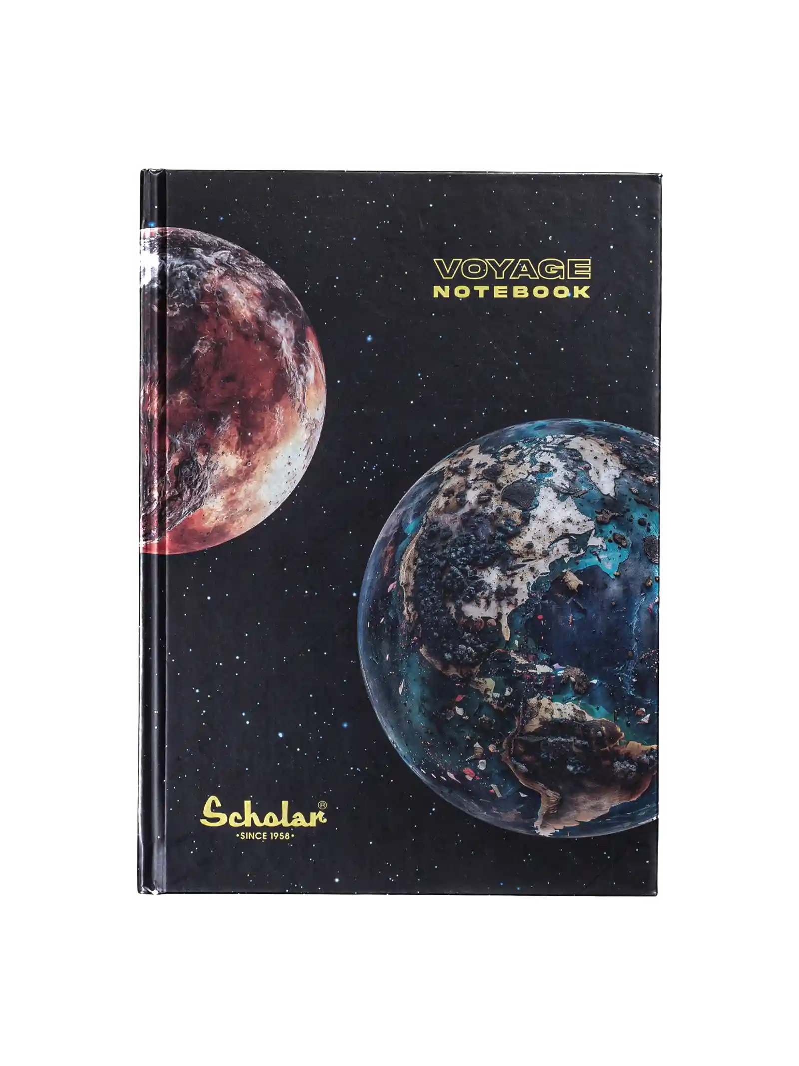 Scholar 192 Pages Ruled Notebook - Voyage (VMN) - Red