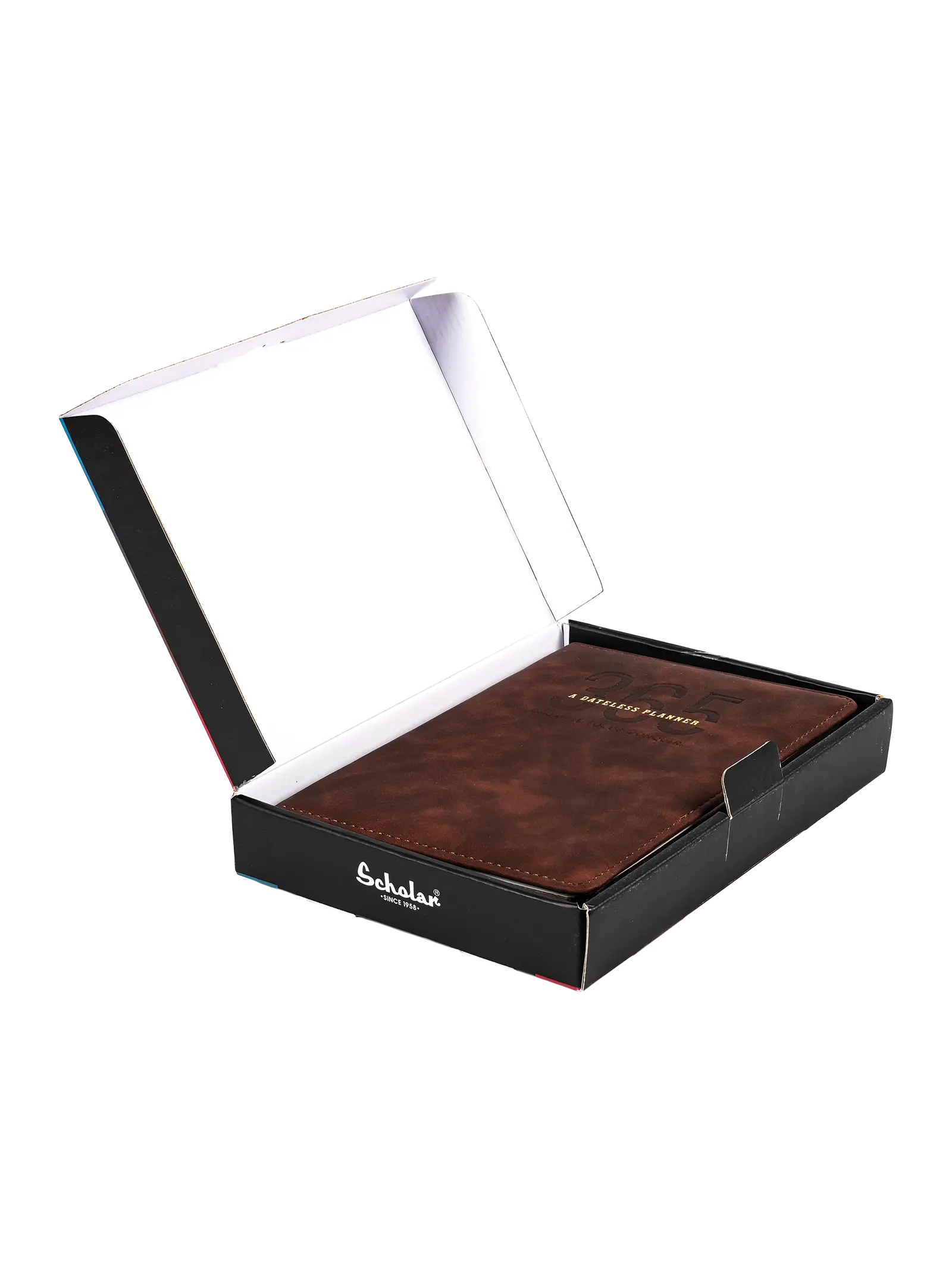 Scholar 416 Pages Ruled 365 Days Undated Planner (365PL)