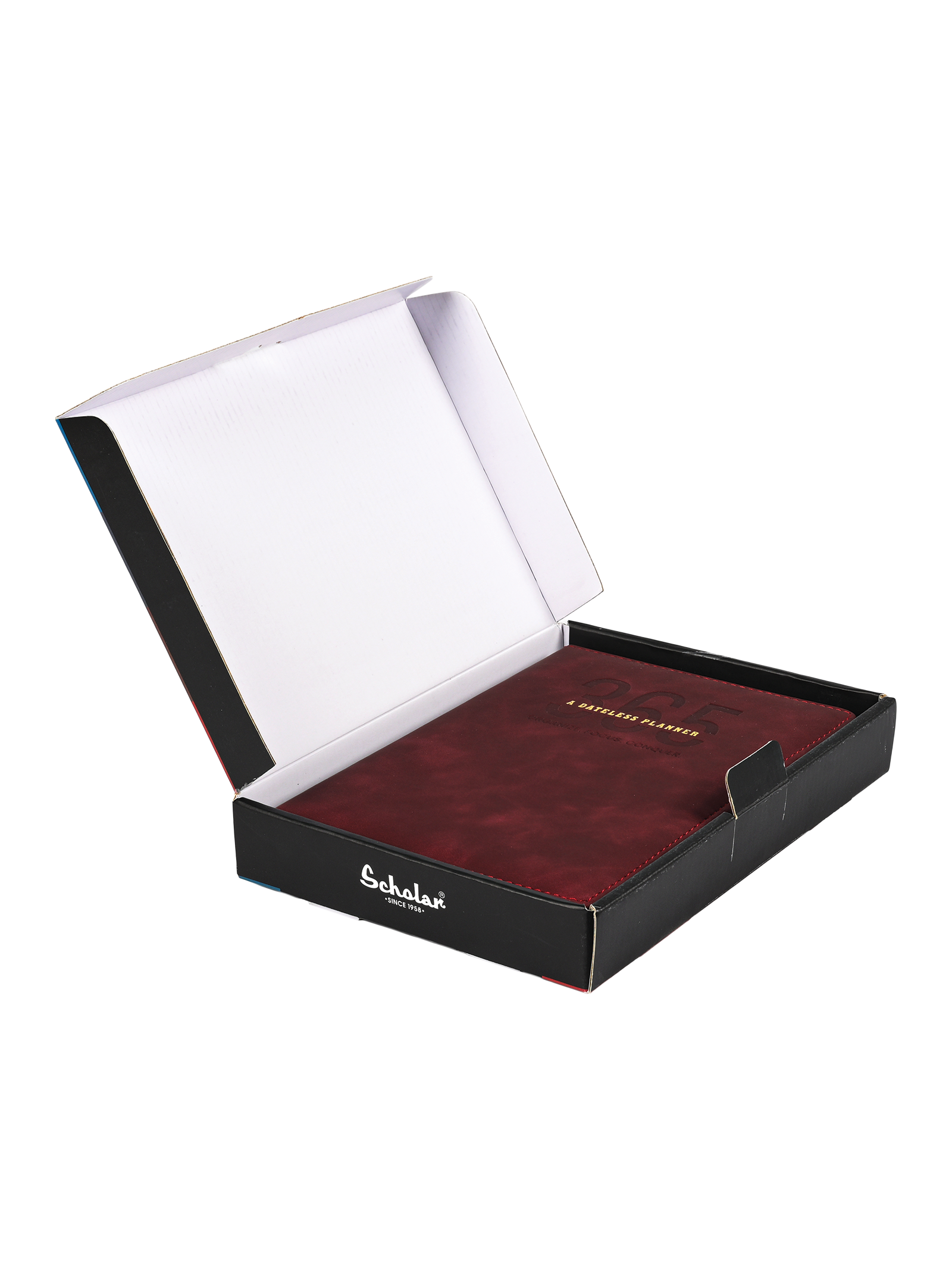 Scholar 416 Pages Ruled 365 Days Undated Planner (365PL)