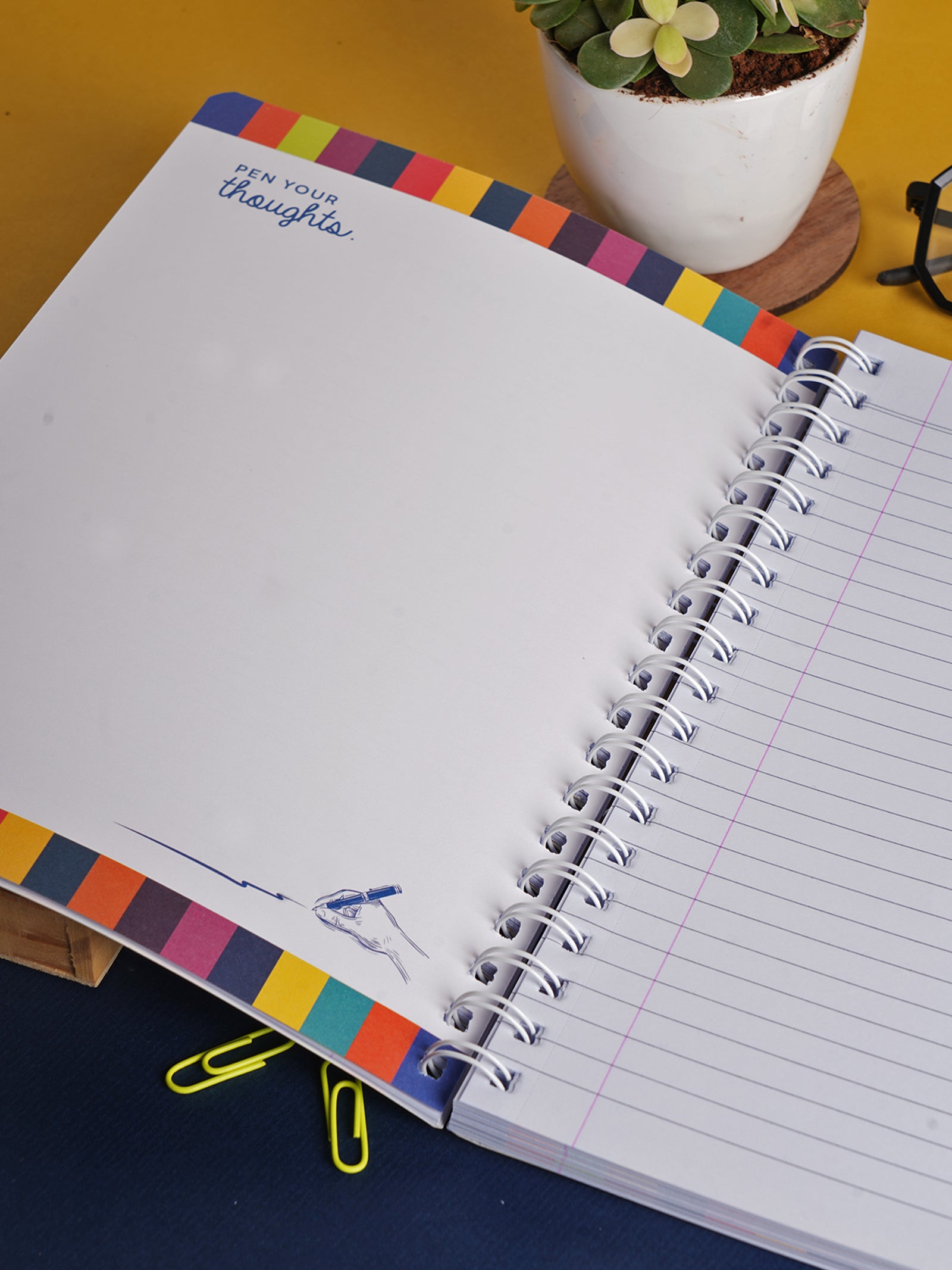 Scholar Six Subject Premium Notebook (6S) - Vermillion