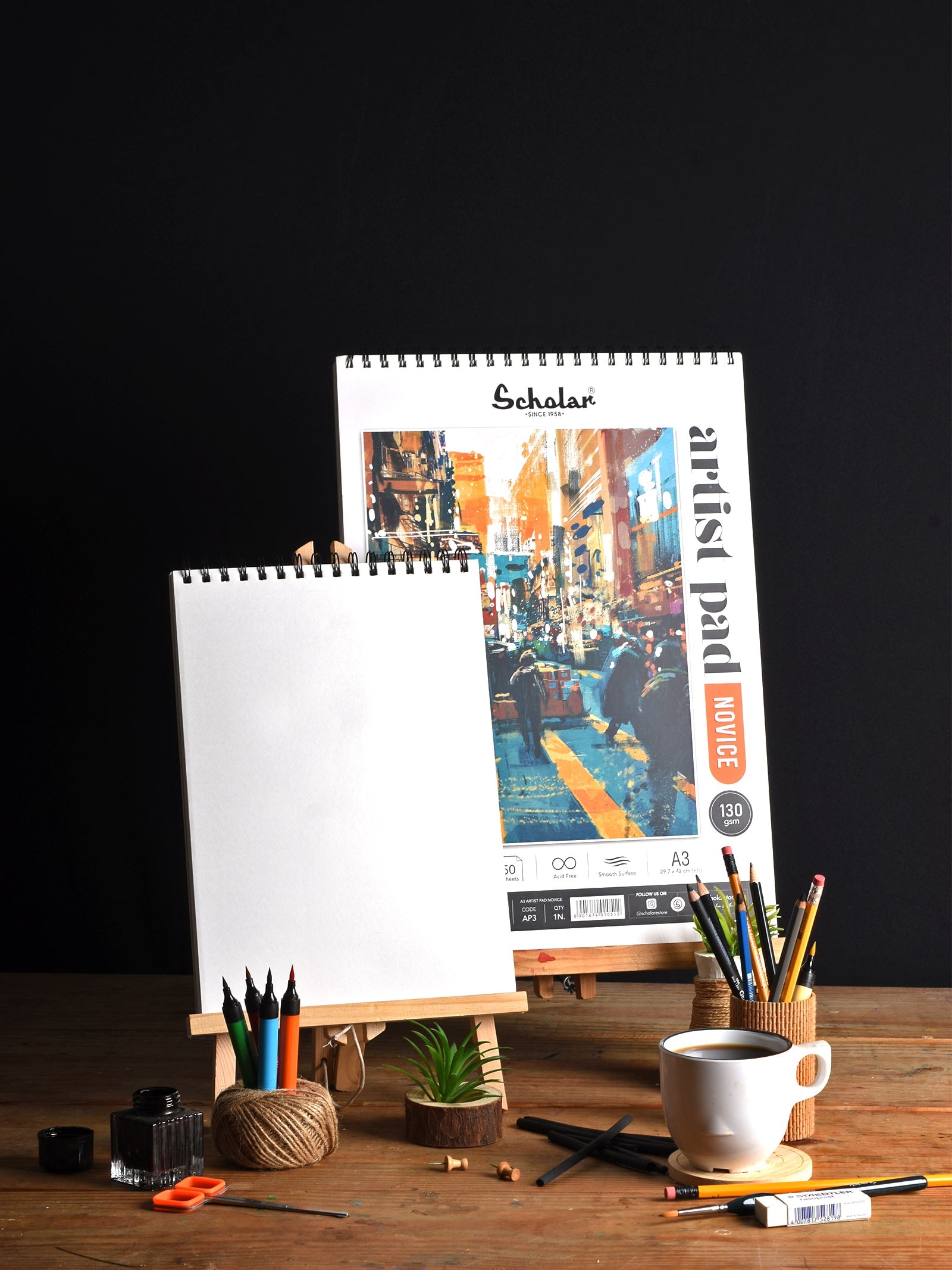 130 Gsm Artist Pad - Novice (25 & 50 Sheets) (AP)