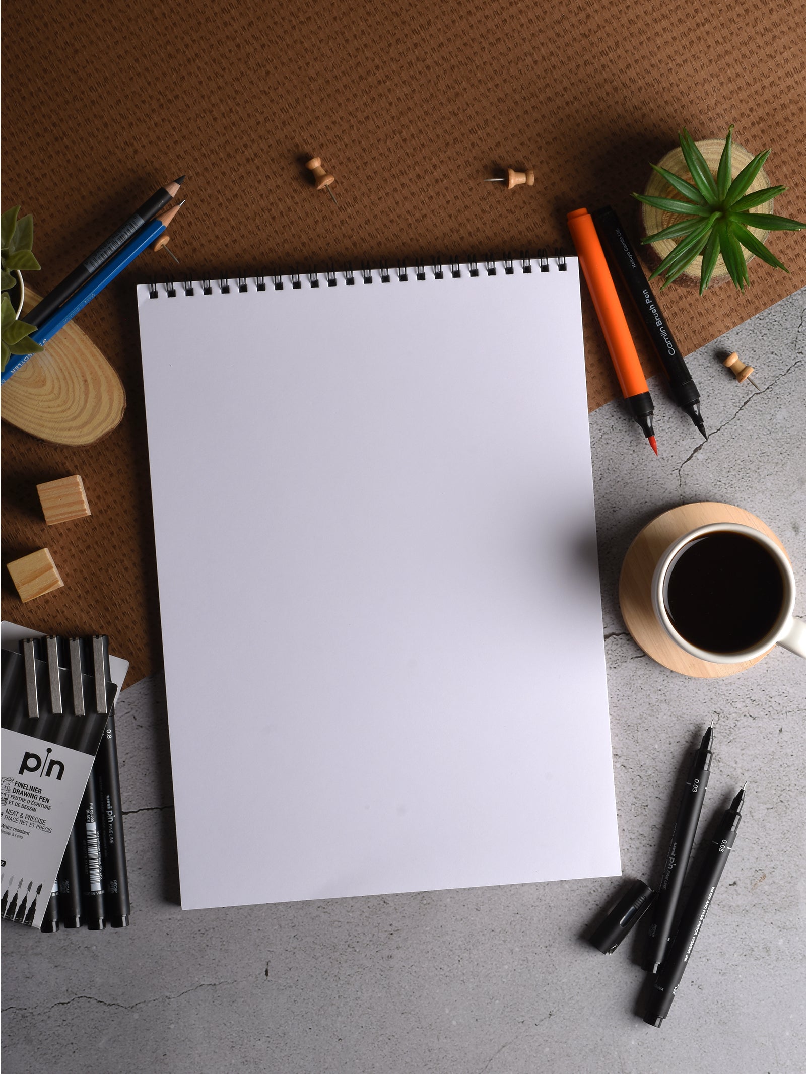 180 Gsm Bristol Paper Pad - Wire Bound (20 Sheets) (BRW)