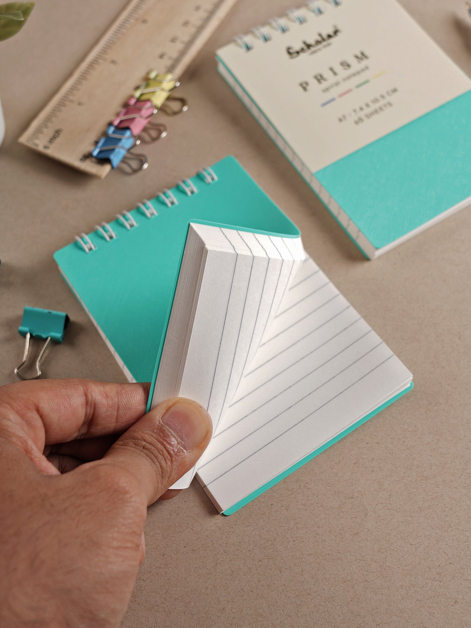 A7 Prism Spiral Notepads (Pack of 8) (SSP9)