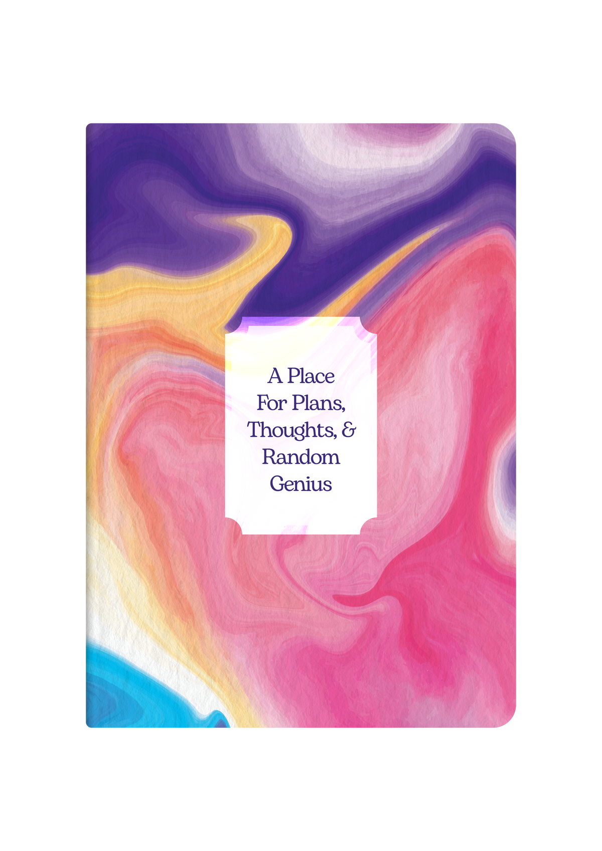 Scholar 160 Pages Ruled Softbound Notebook - Fusion (FSN) - A Place for Plans (Pack of 2)