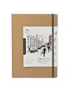 (150 Gsm Decor Sketch Book (56 Sheets) (DSB) - Khakhi