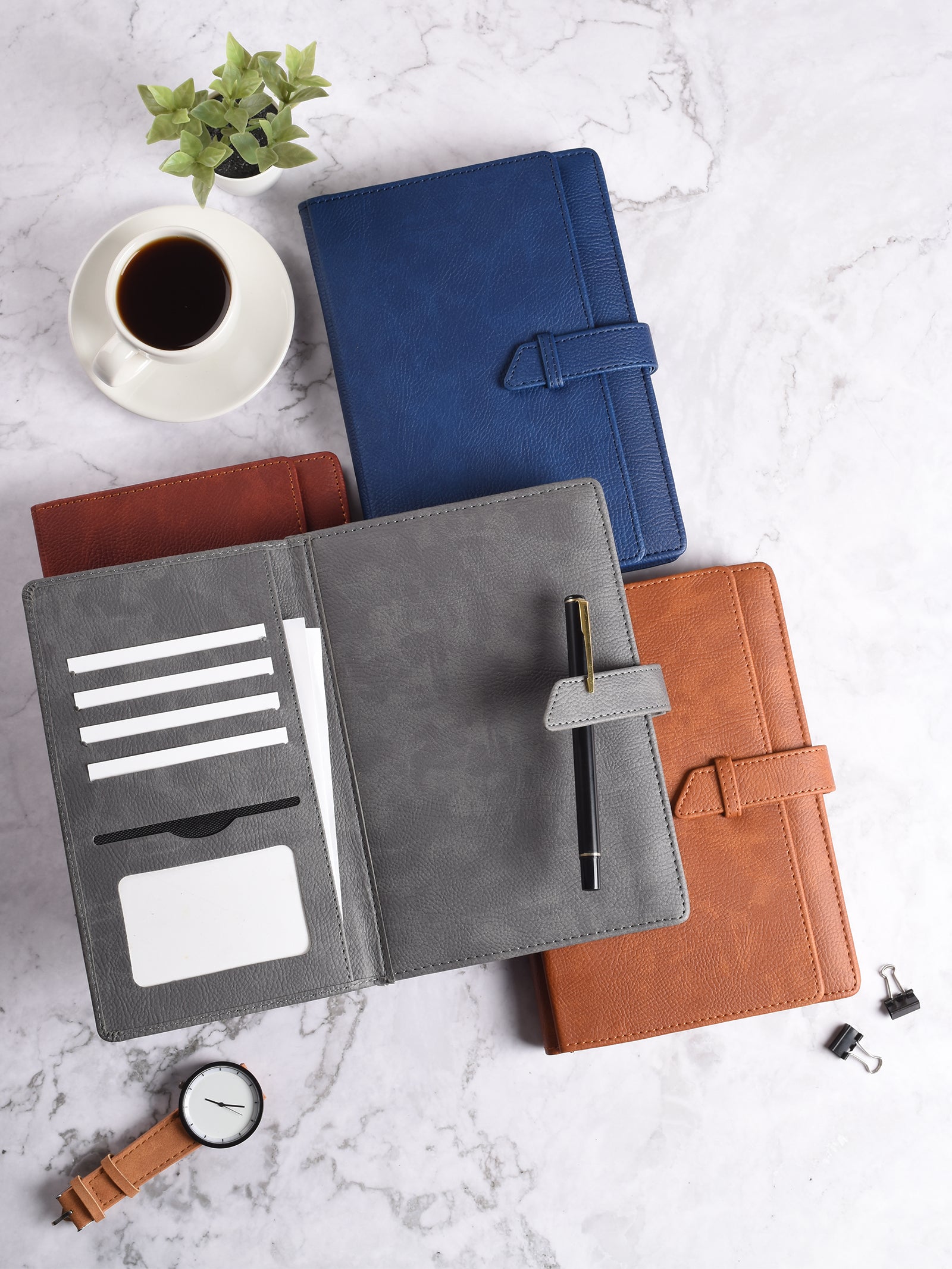 Scholar Notebook - Folio (192 Pages) (FLO) - Grey