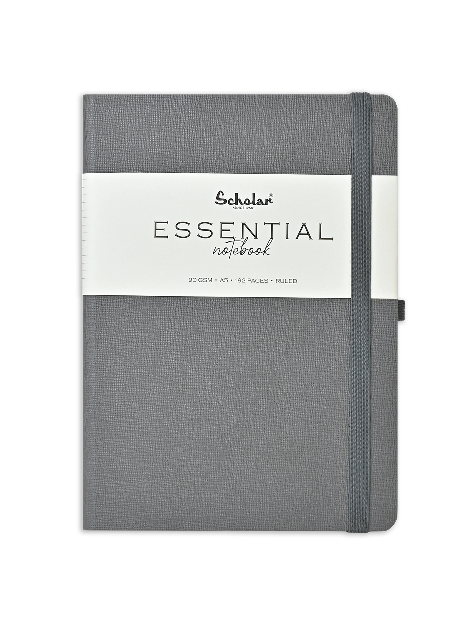 Scholar Notebook - Essential (192 Pages) (ESN2) - Grey
