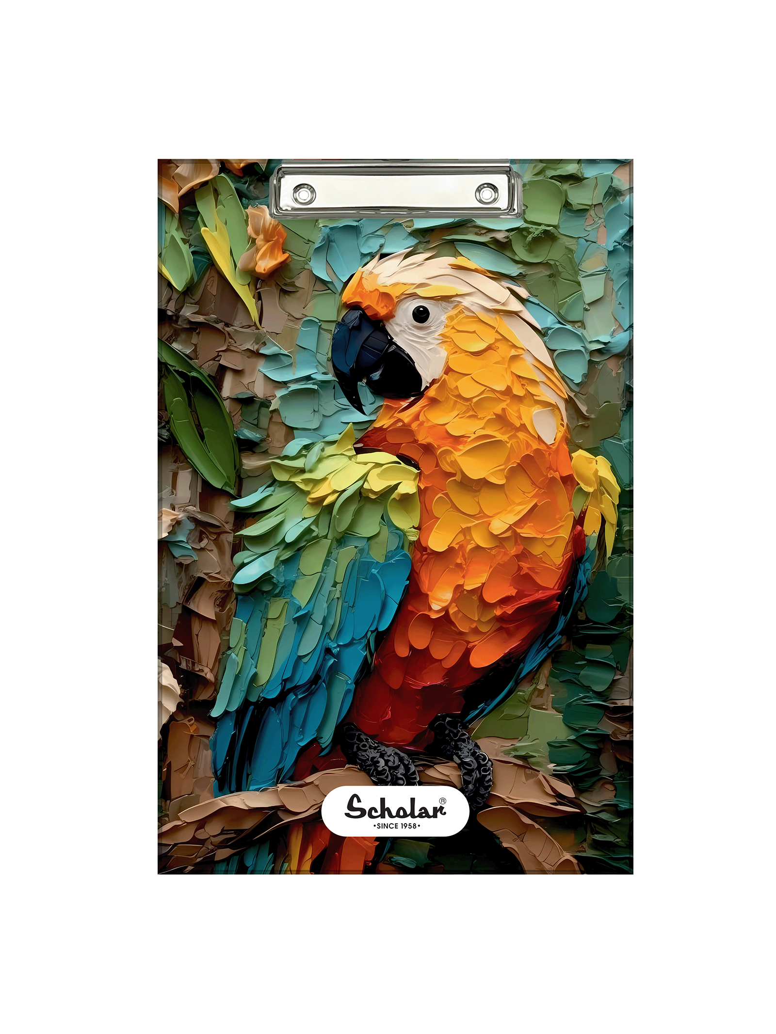 Scholar Premium Exam Board | Clip Board | Size - 24 cm x 36 cm | Pack of 2