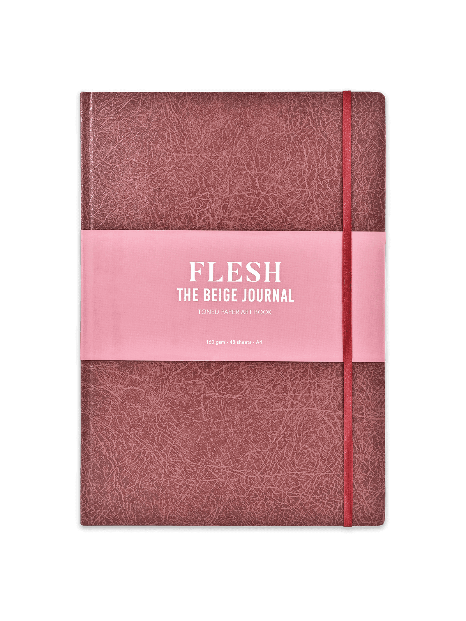 160 Gsm Flesh - Beige Paper Journal (48 Sheets) (FJ)