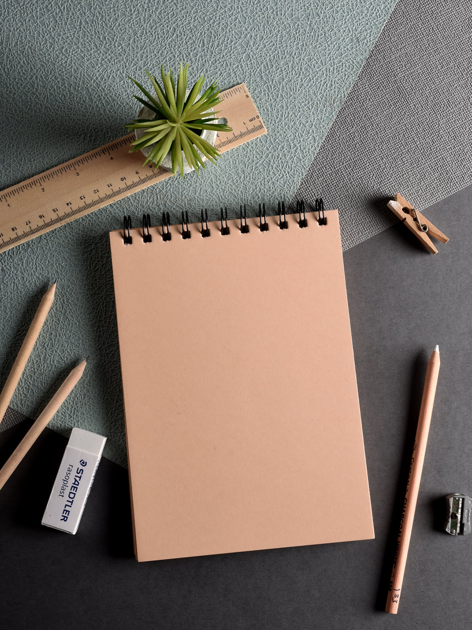 160 Gsm Beige Paper Flesh Sketch Pad (40 Sheets) (FSP)