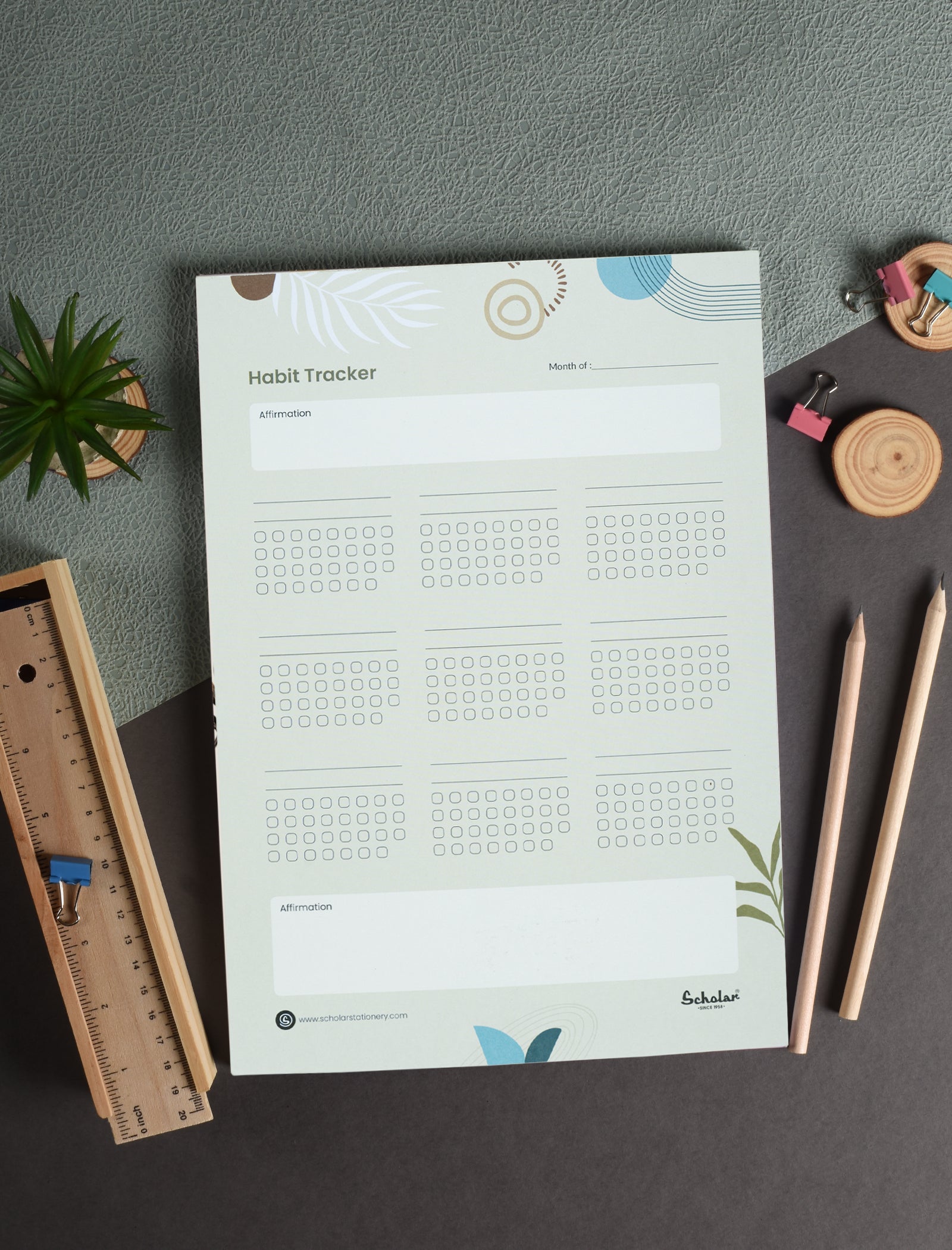 Habit Tracker - Monthly (HTM)