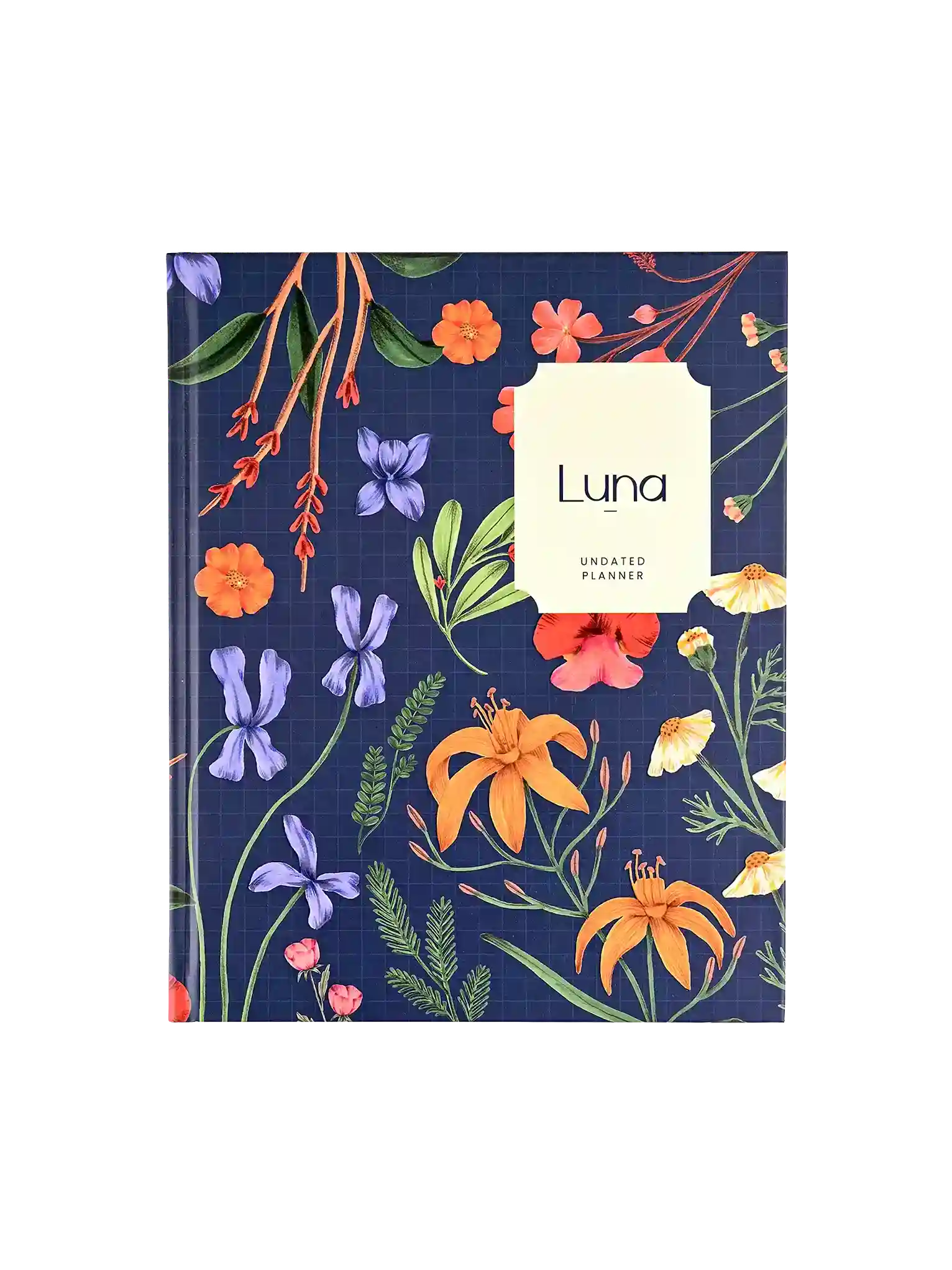 Scholar Luna Undated Planner - Blue