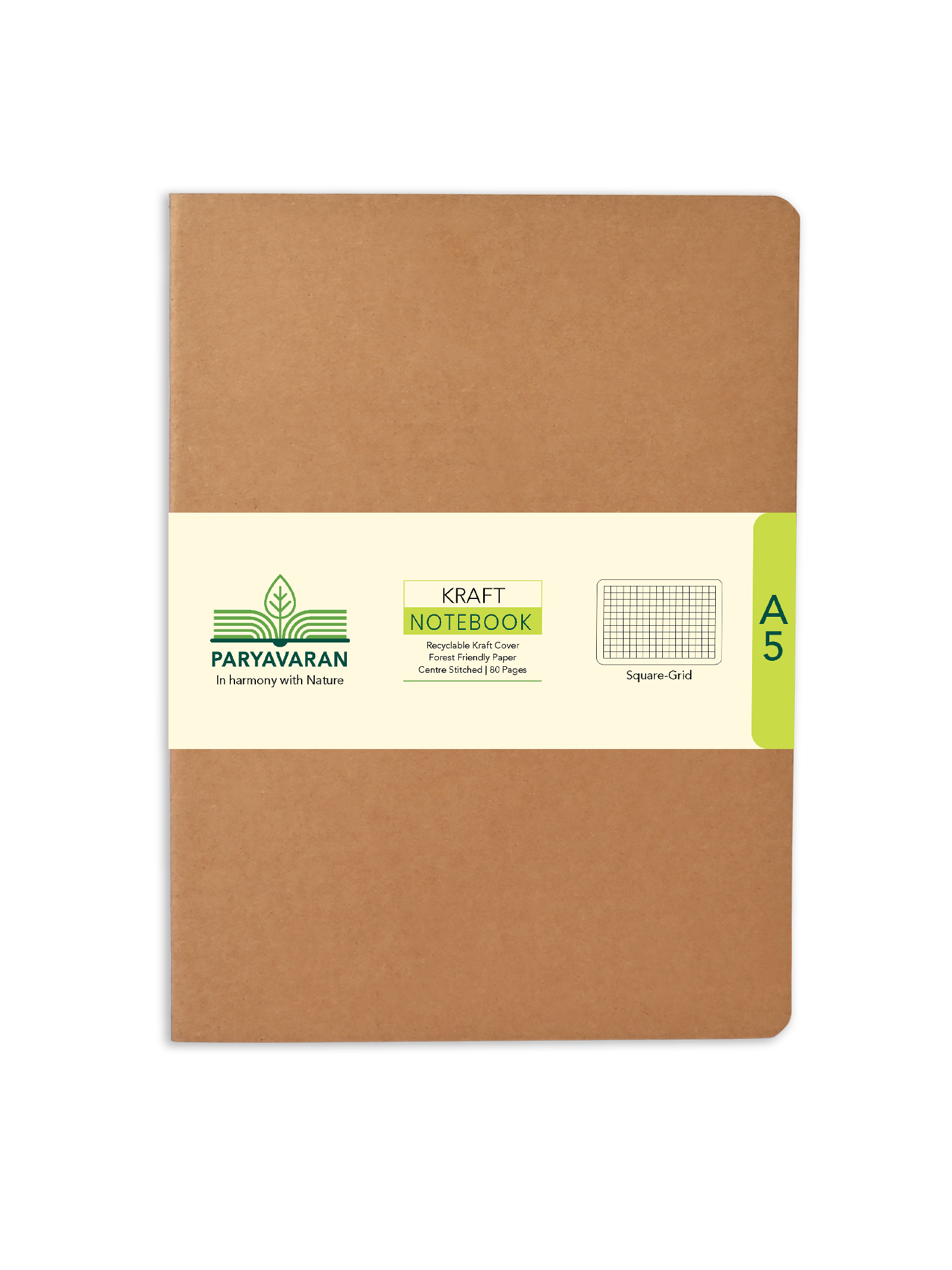 Scholar Notebook - Paryavaran Centre Stitched (80 Pages) (KNB)