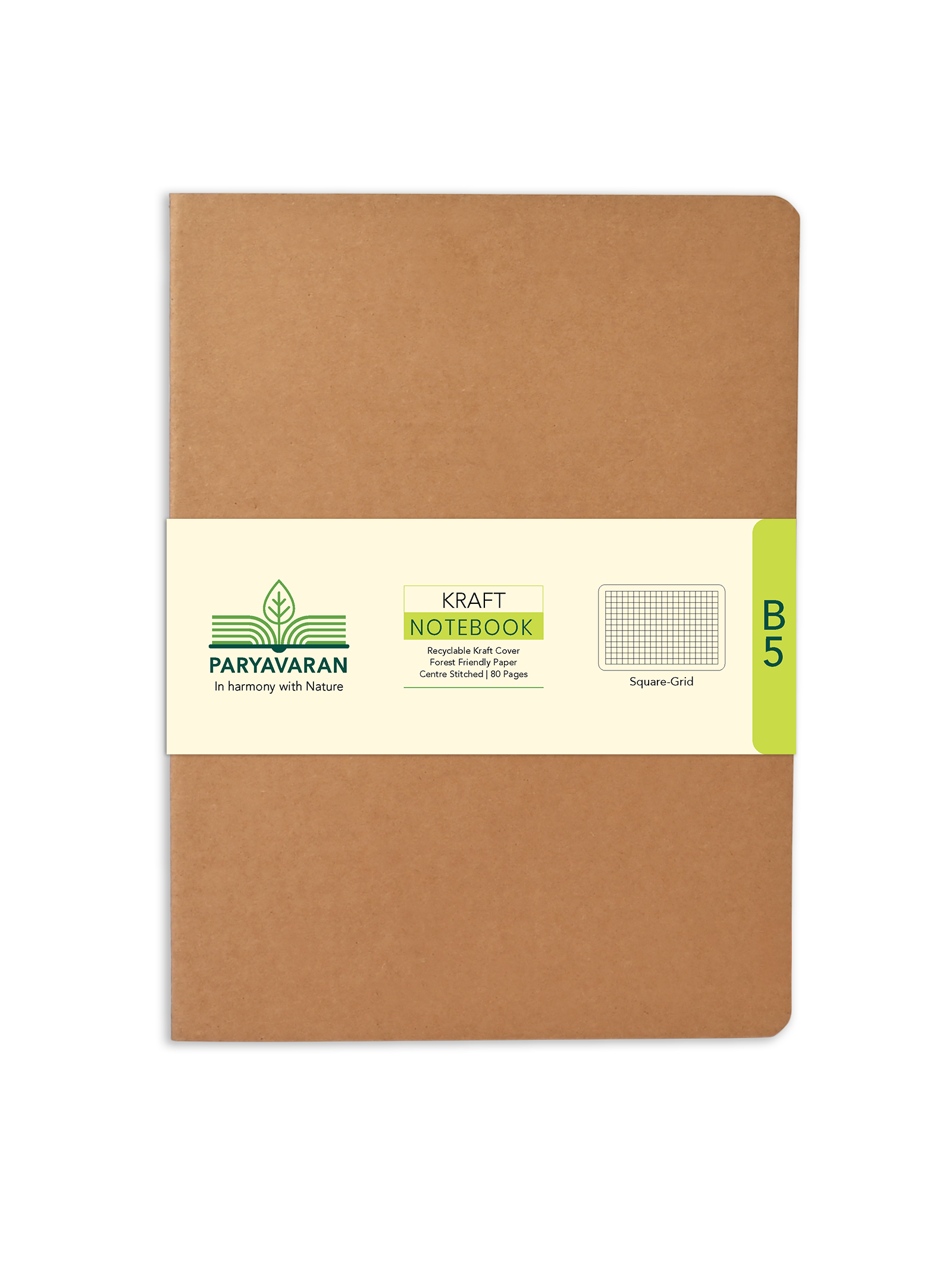 Scholar Notebook - Paryavaran Centre Stitched (80 Pages) (KNB)