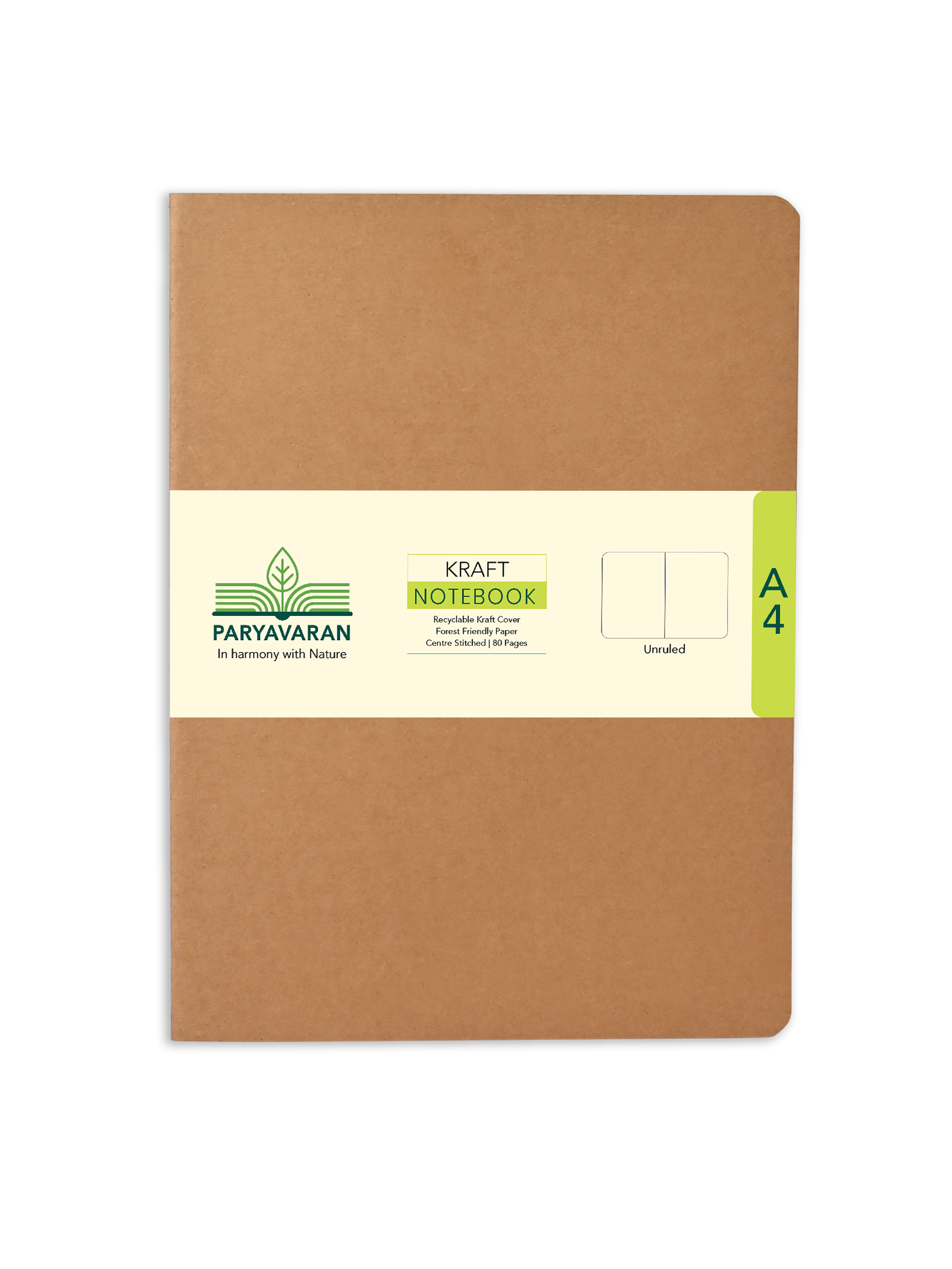 Scholar Notebook - Paryavaran Centre Stitched (80 Pages) (KNB)