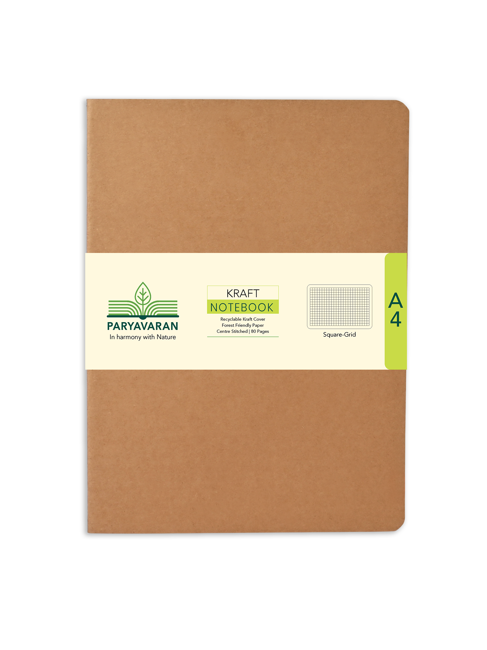 Scholar Notebook - Paryavaran Centre Stitched (80 Pages) (KNB)