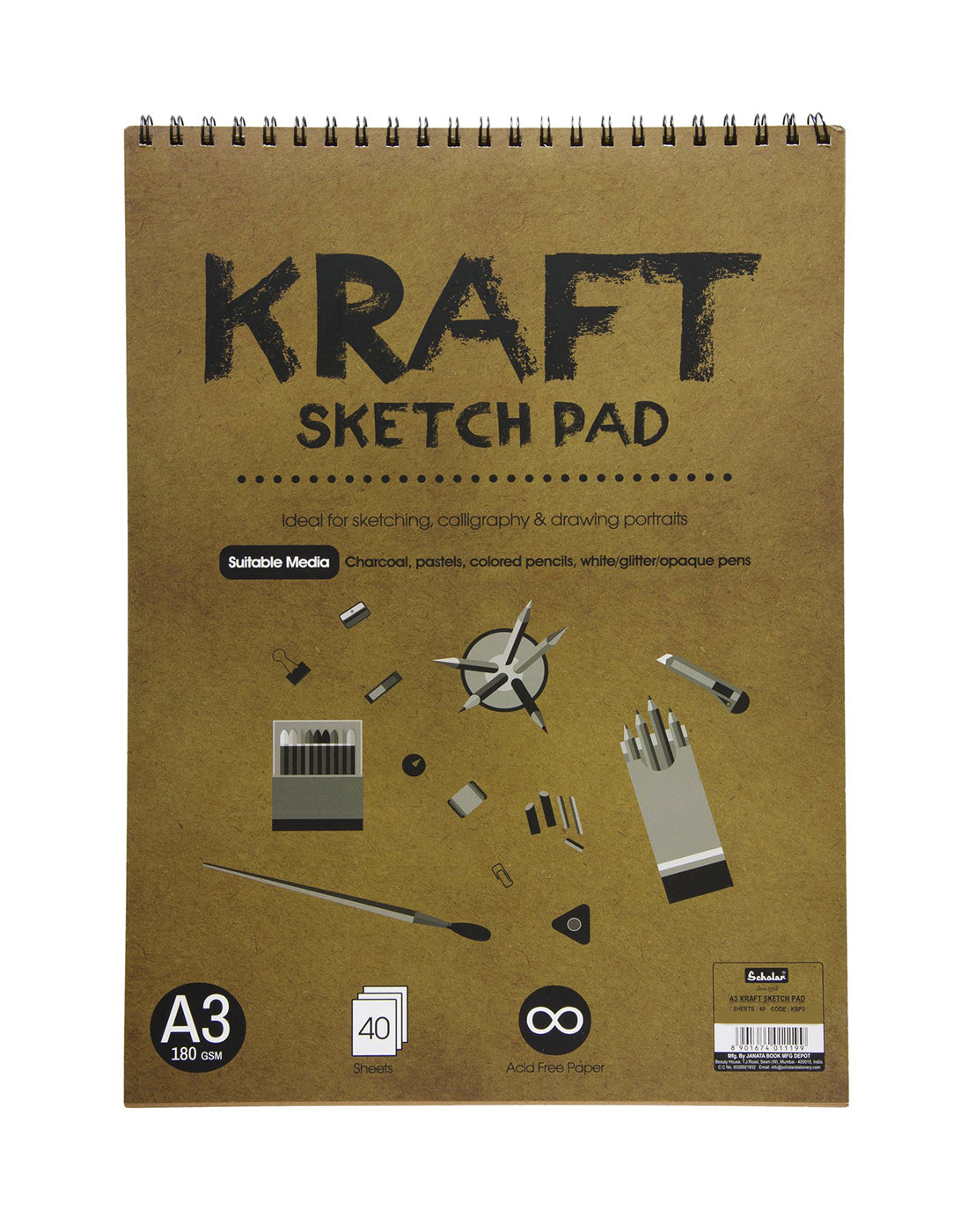 Kraft Paper Sketch Pad
