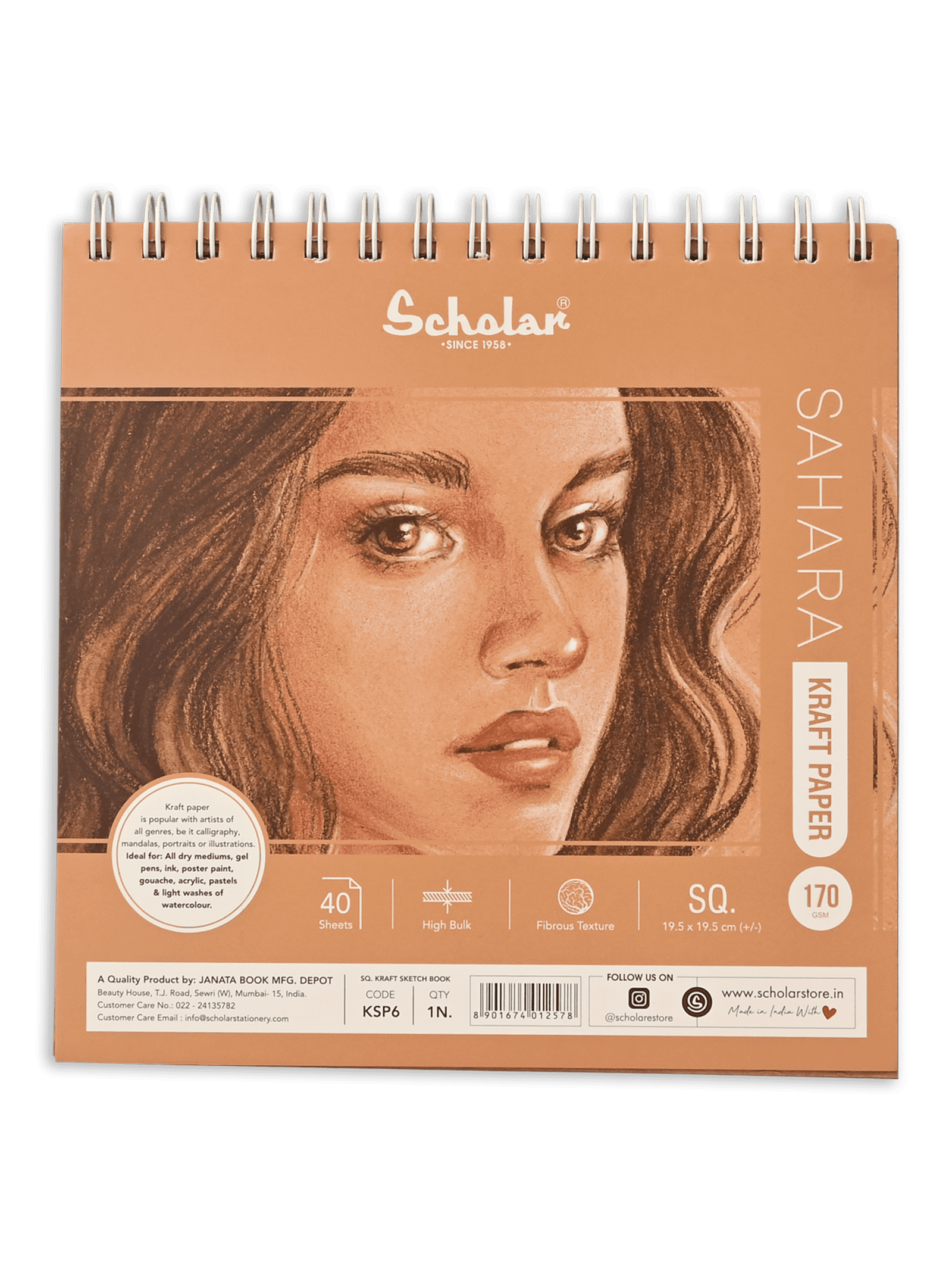 Kraft Paper Sketch Pad
