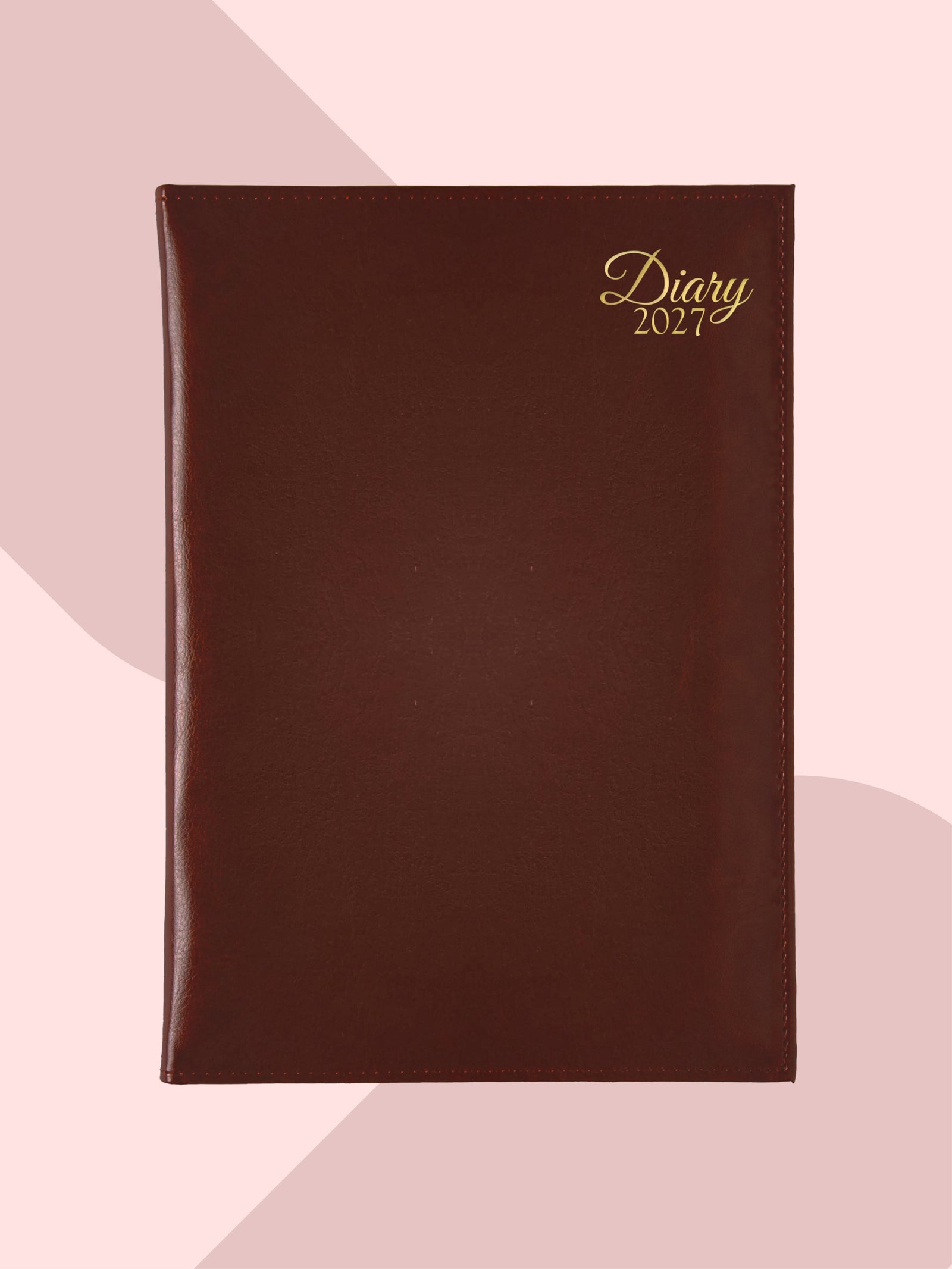 Scholar New Year Diary 2027 - Leatherite