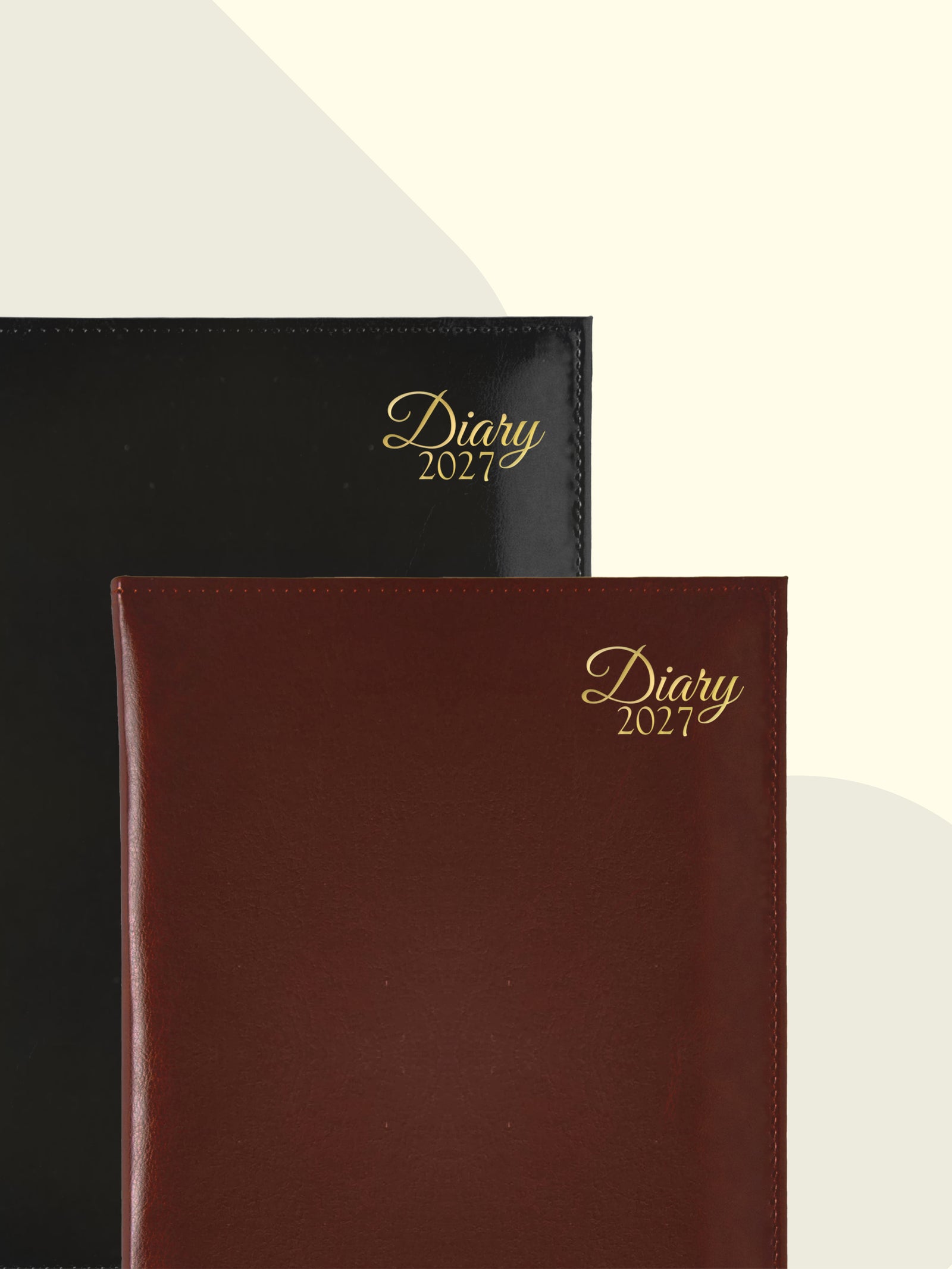 Scholar New Year Diary 2027 - Leatherite