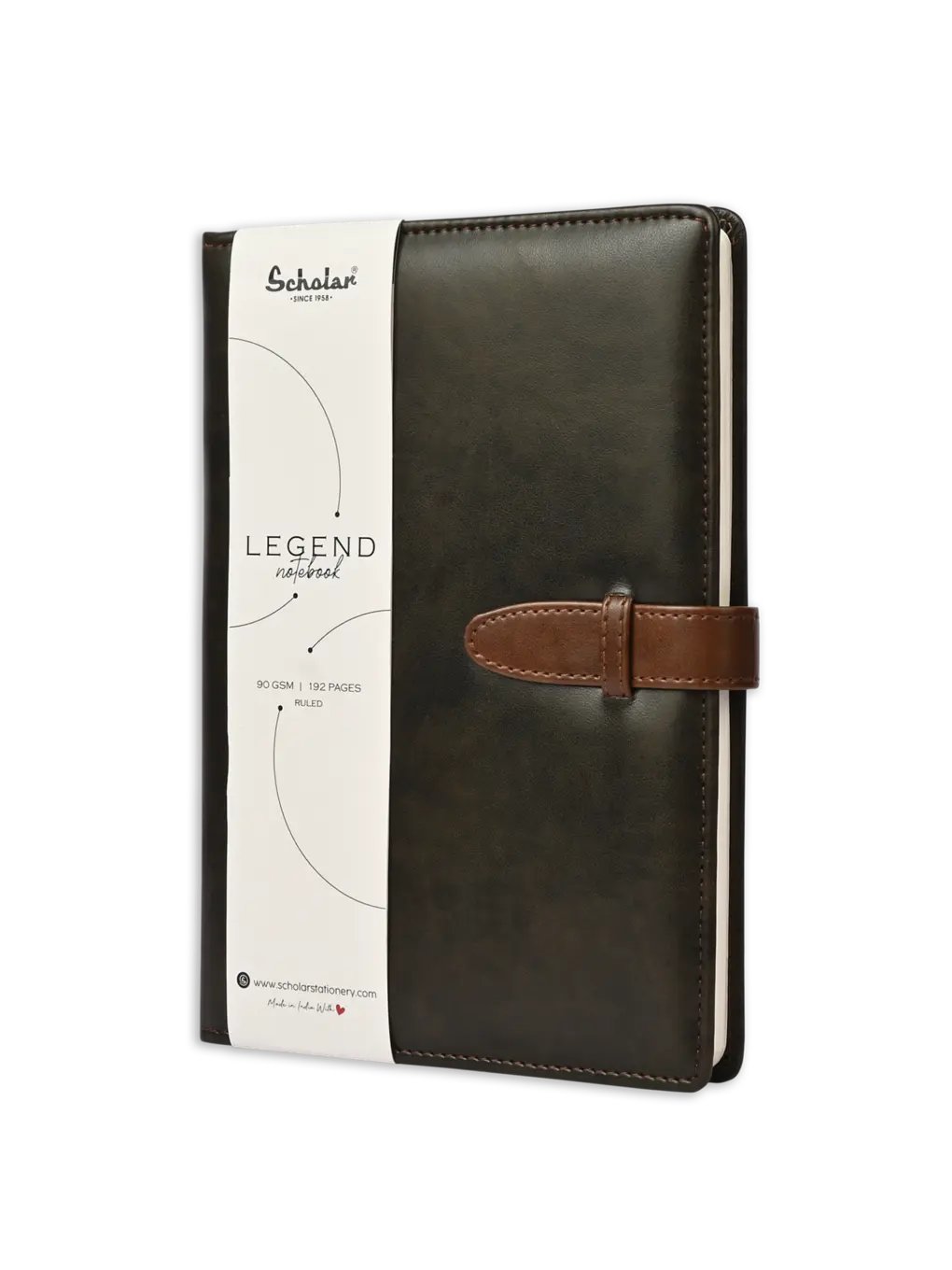 Scholar Notebook - Legend (192 Pages) (LEG) - Charcoal