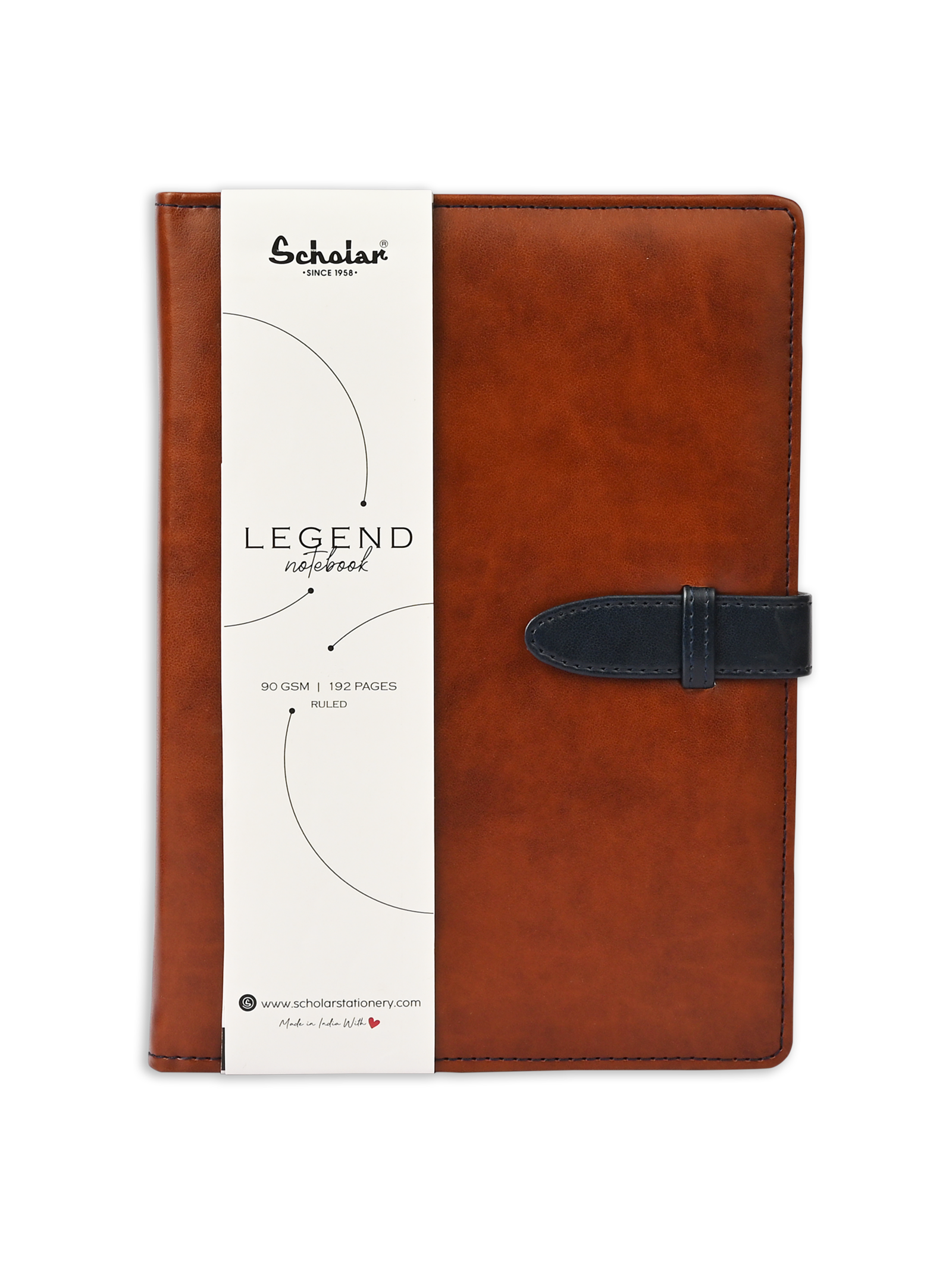 Scholar Notebook - Legend (192 Pages) (LEG) - Tan