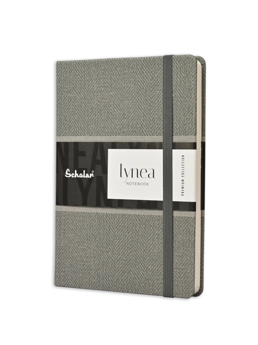 Scholar Notebook - Lynea (192 Pages) (LYN) - Grey