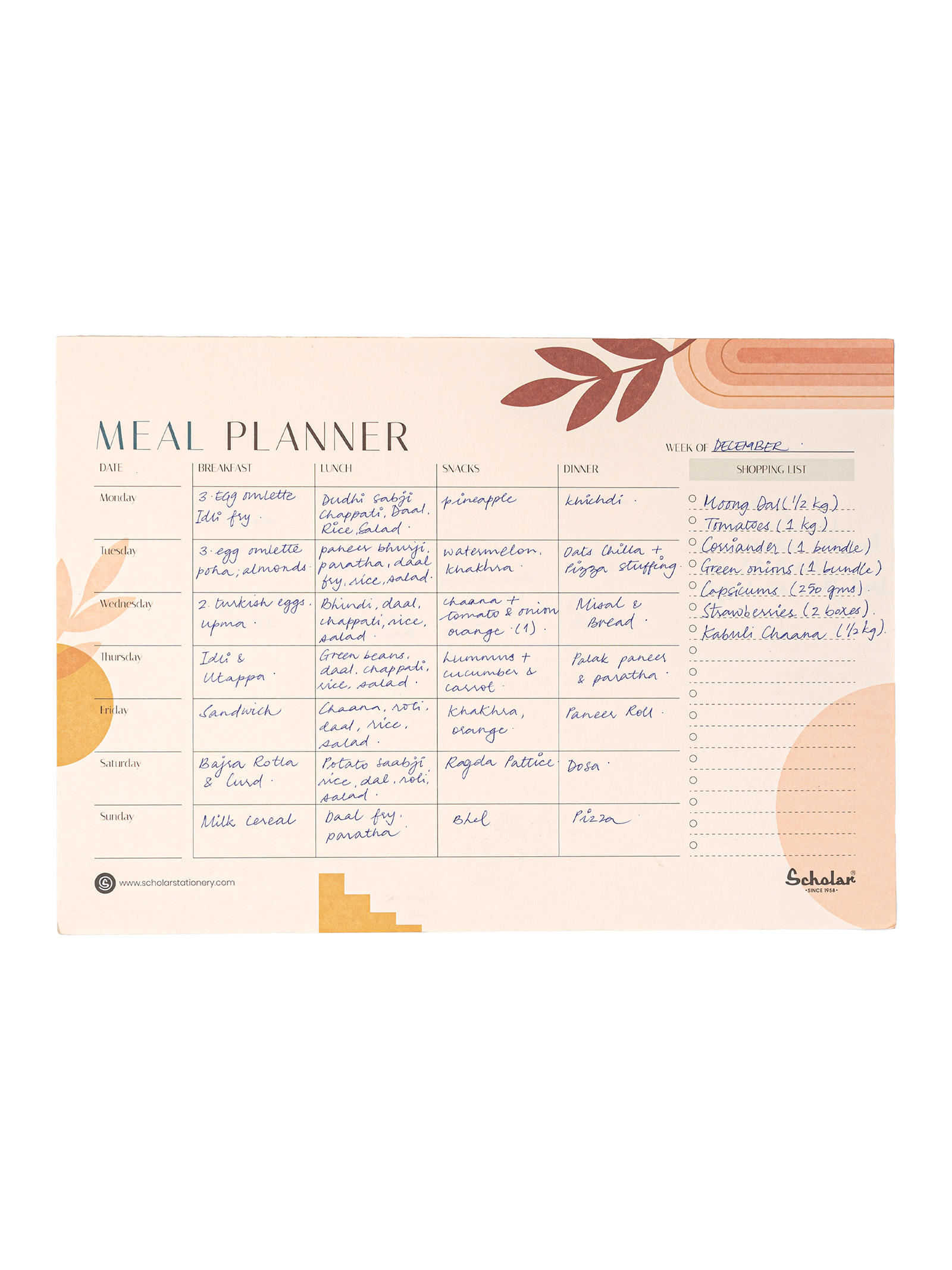 Meal Planner (MEL)