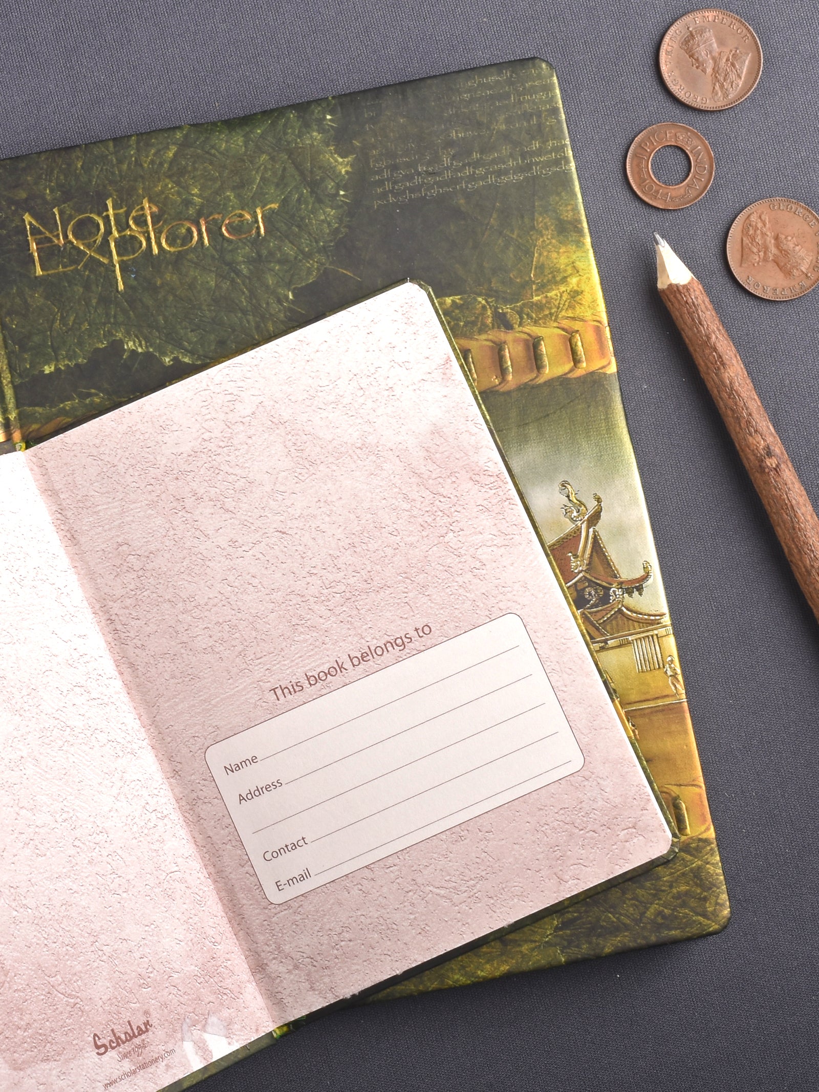 Scholar Notebook - Notes Explorer (192 Pages) (NXN)