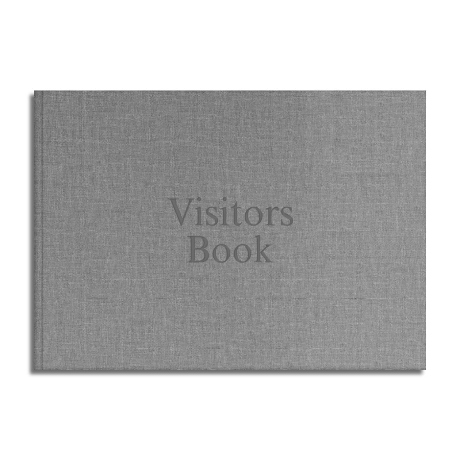 Visitor's Book - Luxe (192 Pages) (VB) - Black