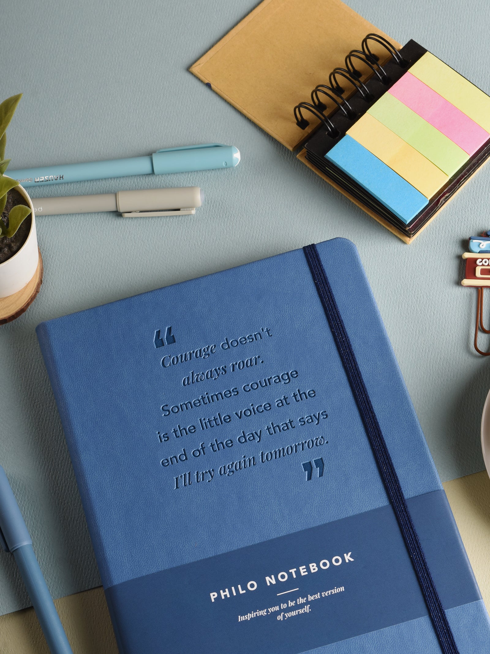 Scholar Notebook - Philo (192 Pages) (PHN2) - Tropical Blue