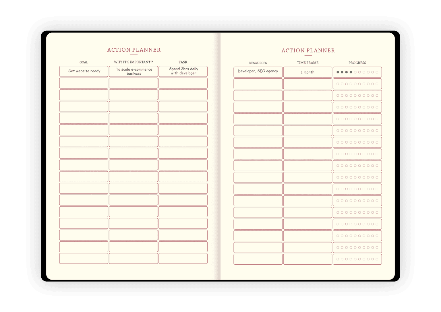 Scholar Artcover Daily Planner (APN2-D)