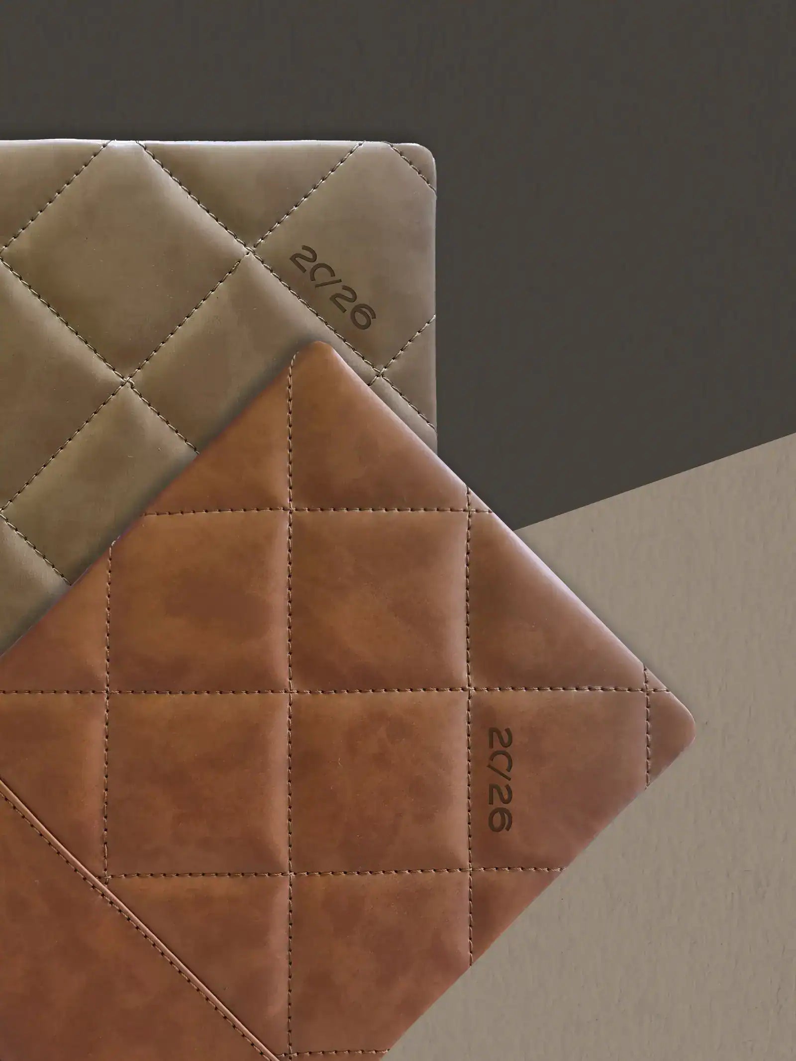 Scholar New Year Diary 2026 - Plush - Beige