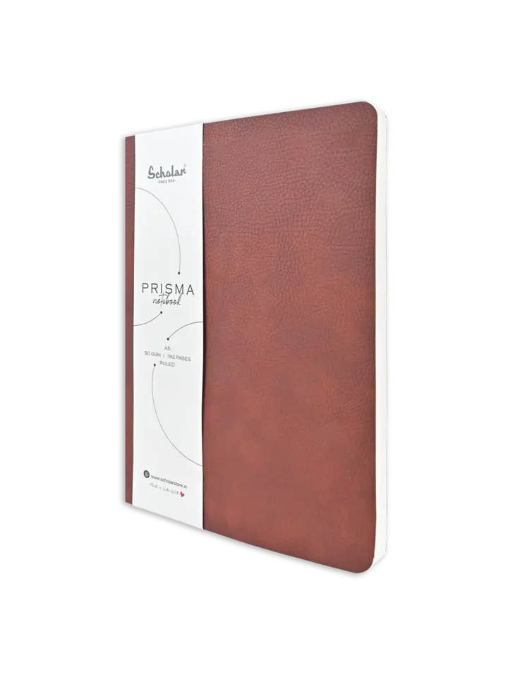 Scholar Notebook - Prisma (192 Pages) (PSM2) - Maroon