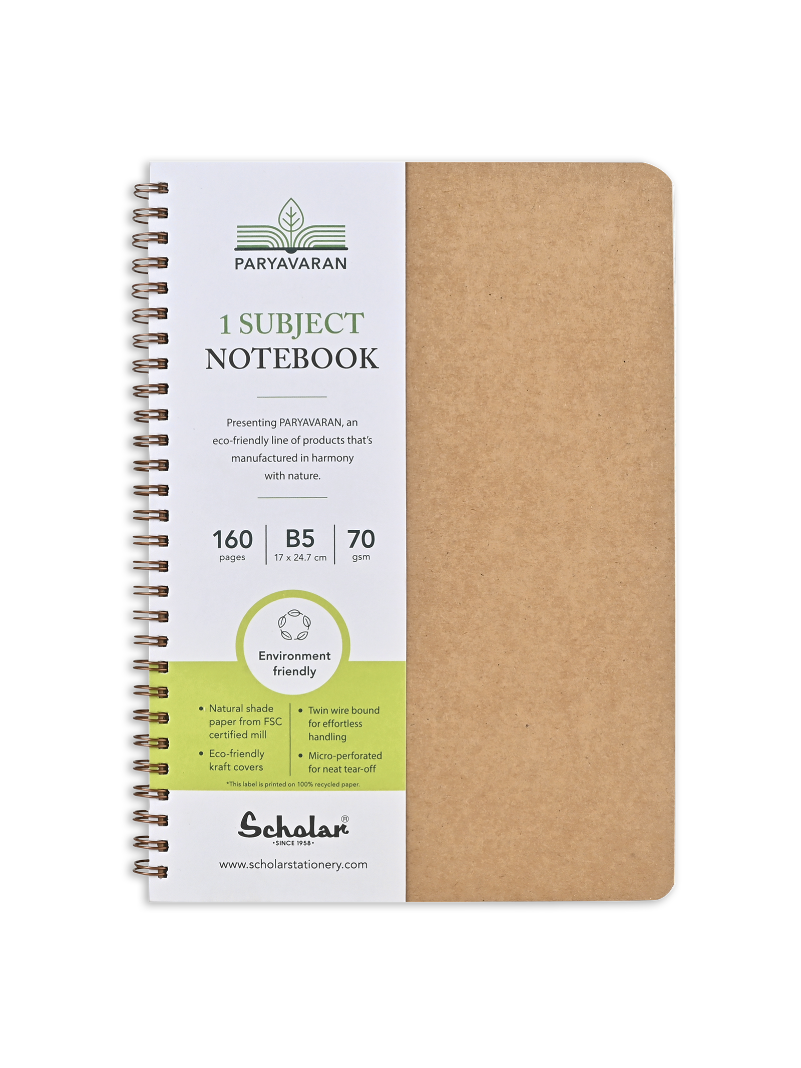 Scholar Paryavaran One Subject Notebook (PSN)