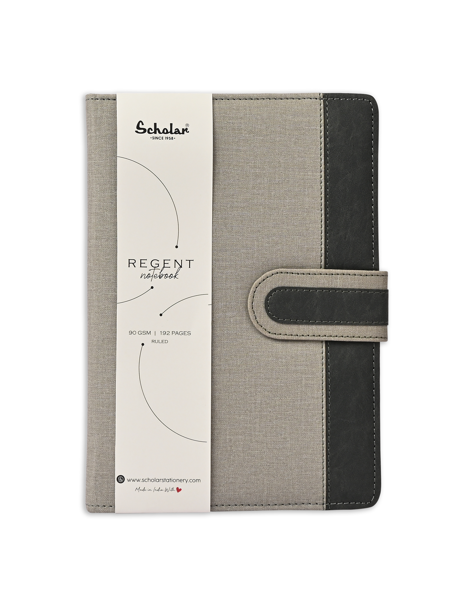 Scholar Notebook - Regent (192 Pages) (RGN) - Grey