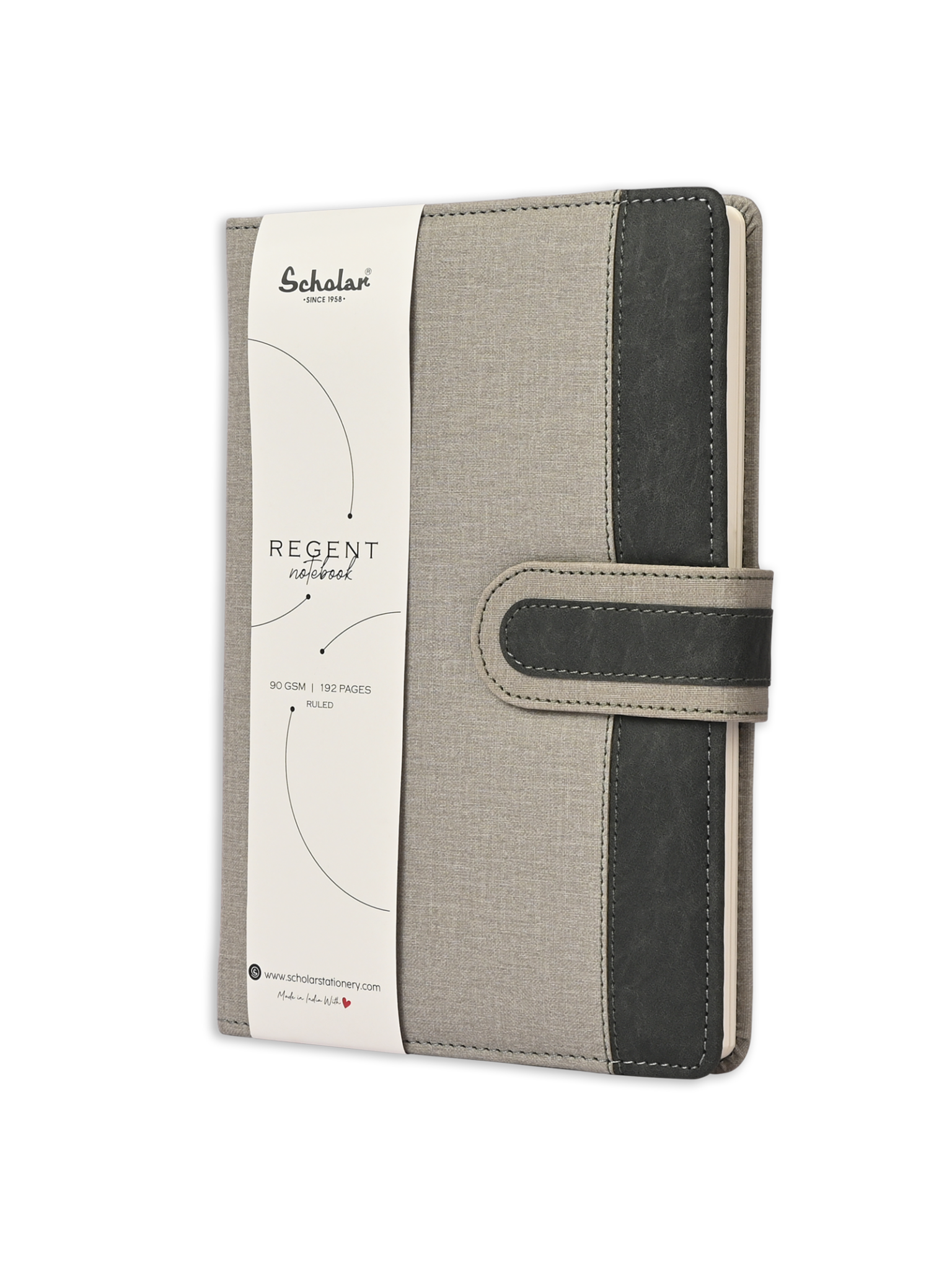 Scholar Notebook - Regent (192 Pages) (RGN) - Grey