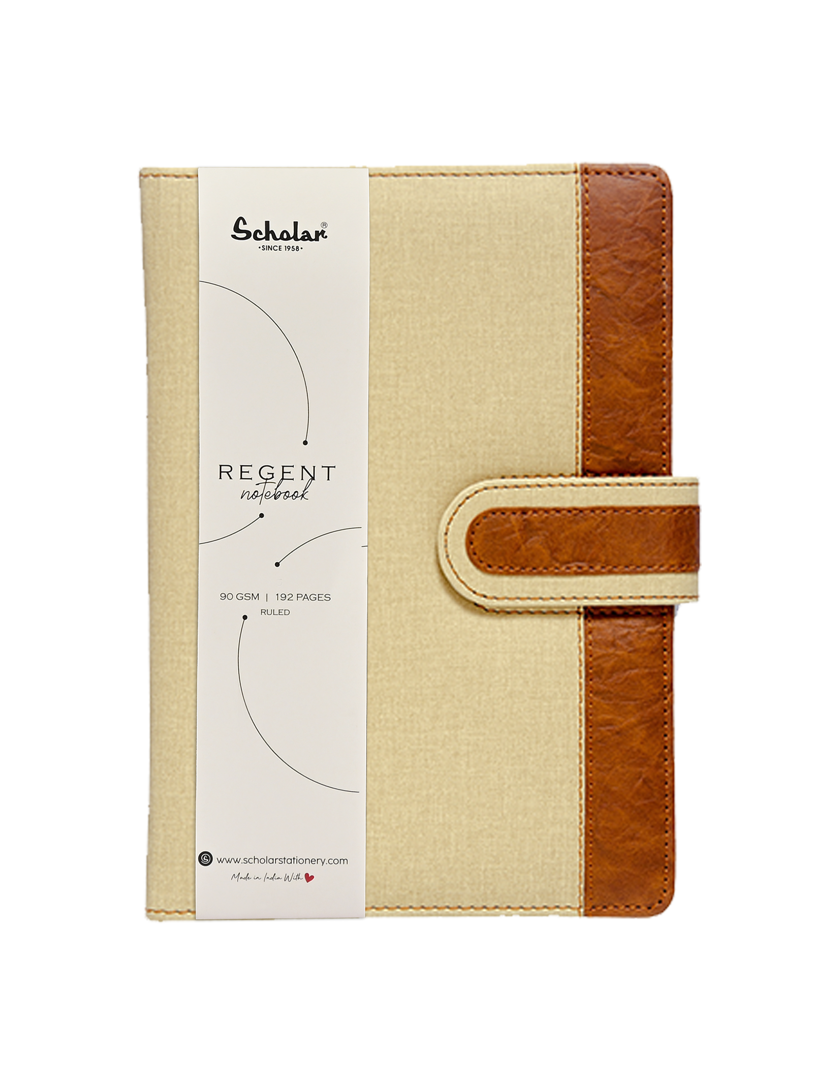 Scholar Notebook - Regent (192 Pages) (RGN) - Khakhi
