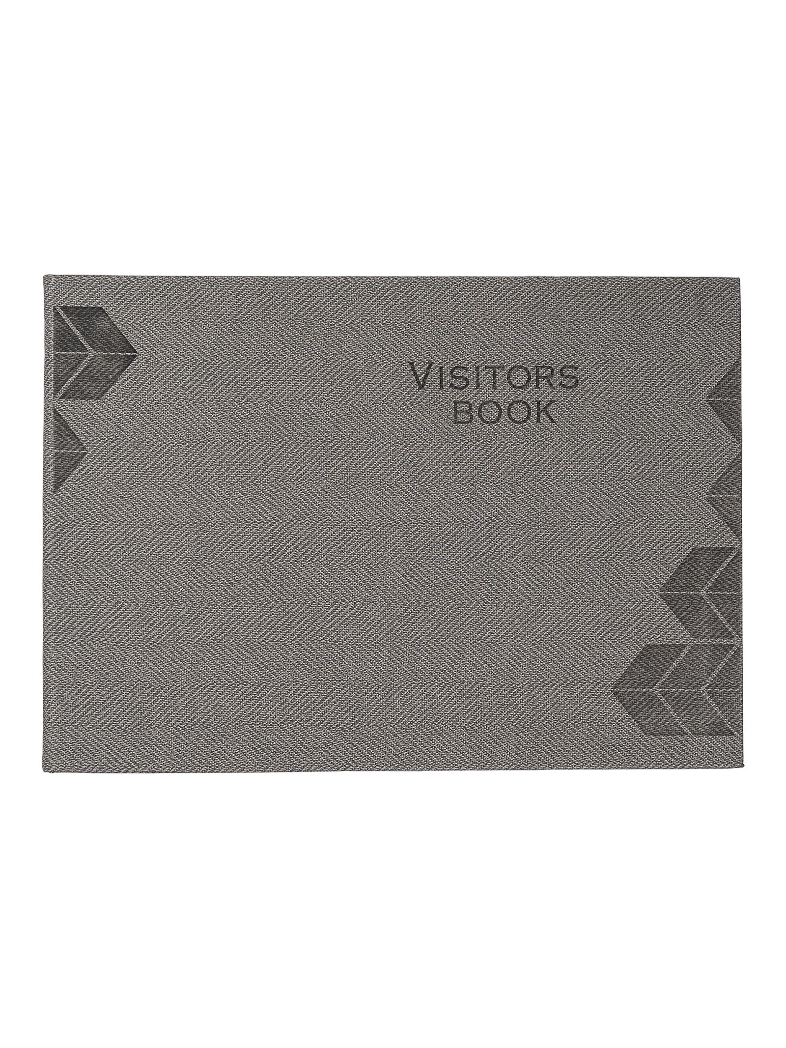 Visitor's Book - Luxe (192 Pages) (VB) - Black