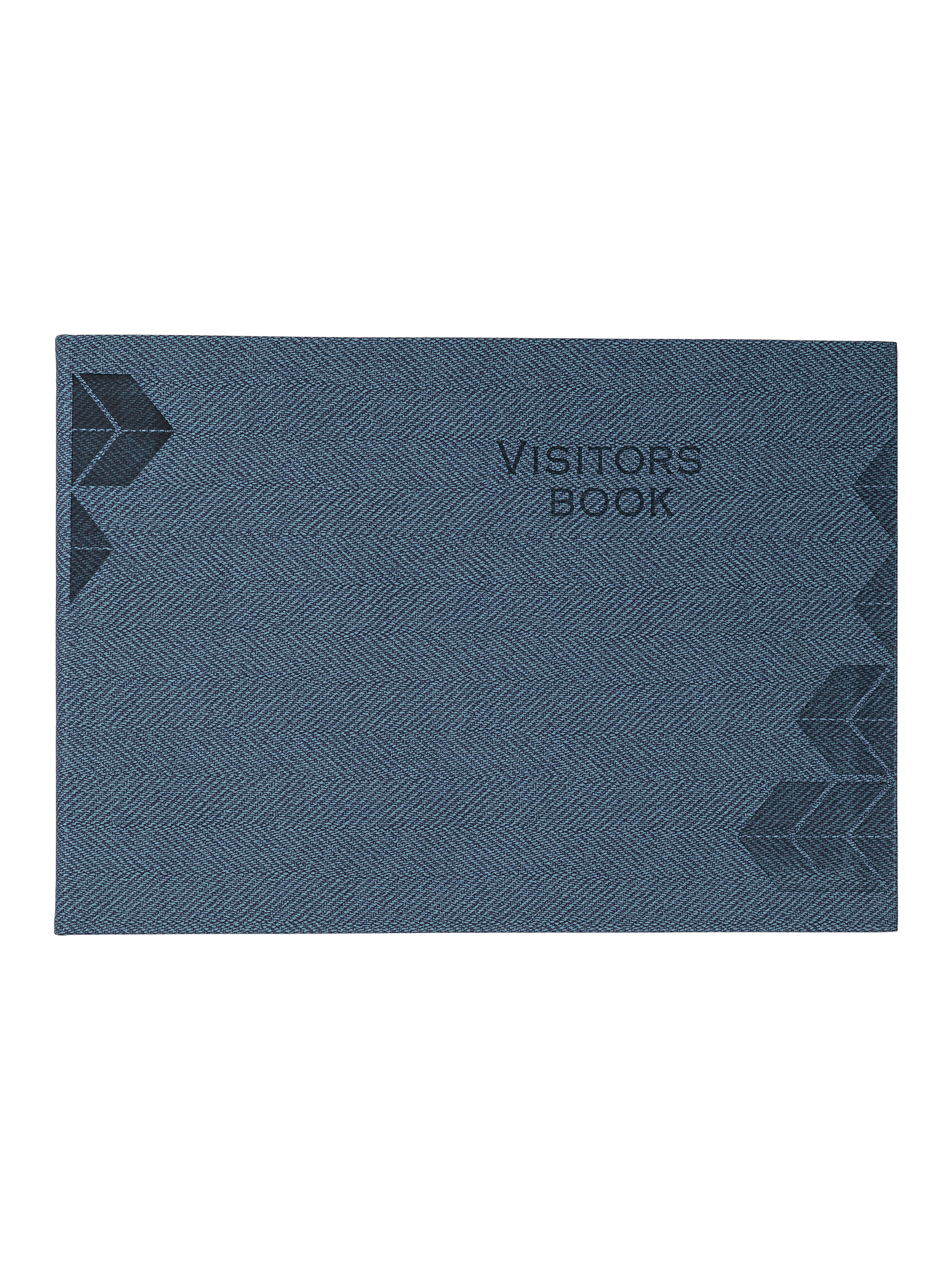 Visitor's Book - Luxe (192 Pages) (VB) - Blue