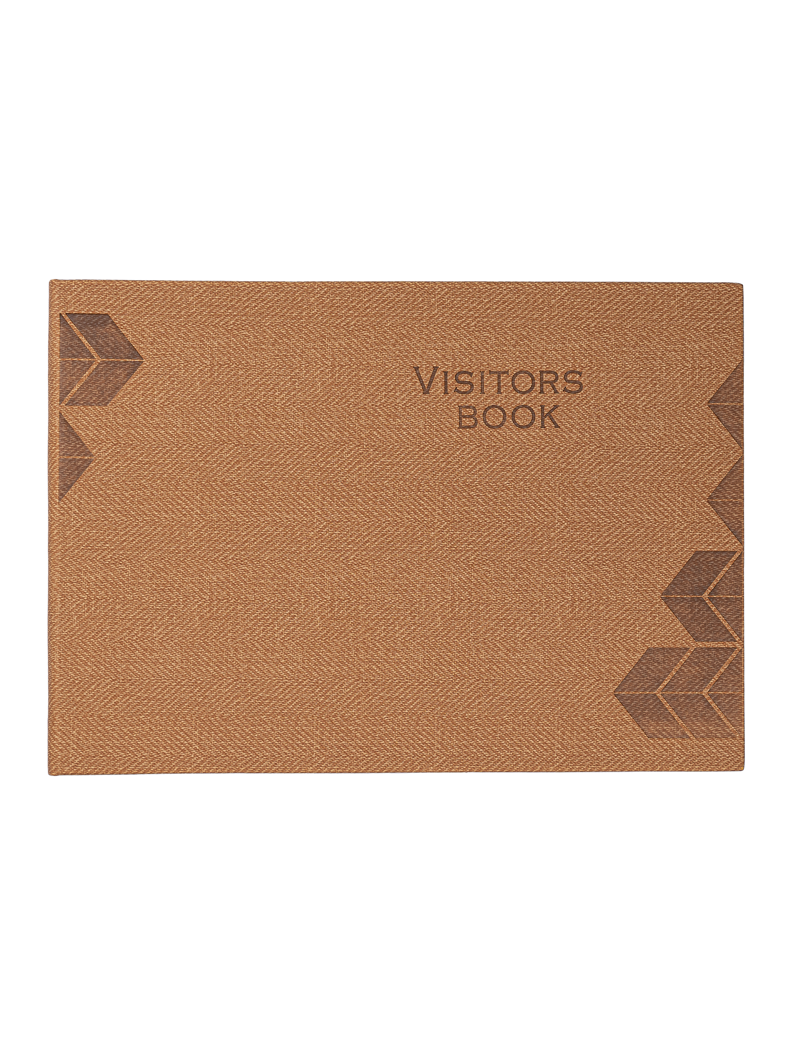Visitor's Book - Luxe (192 Pages) (VB) - Tan