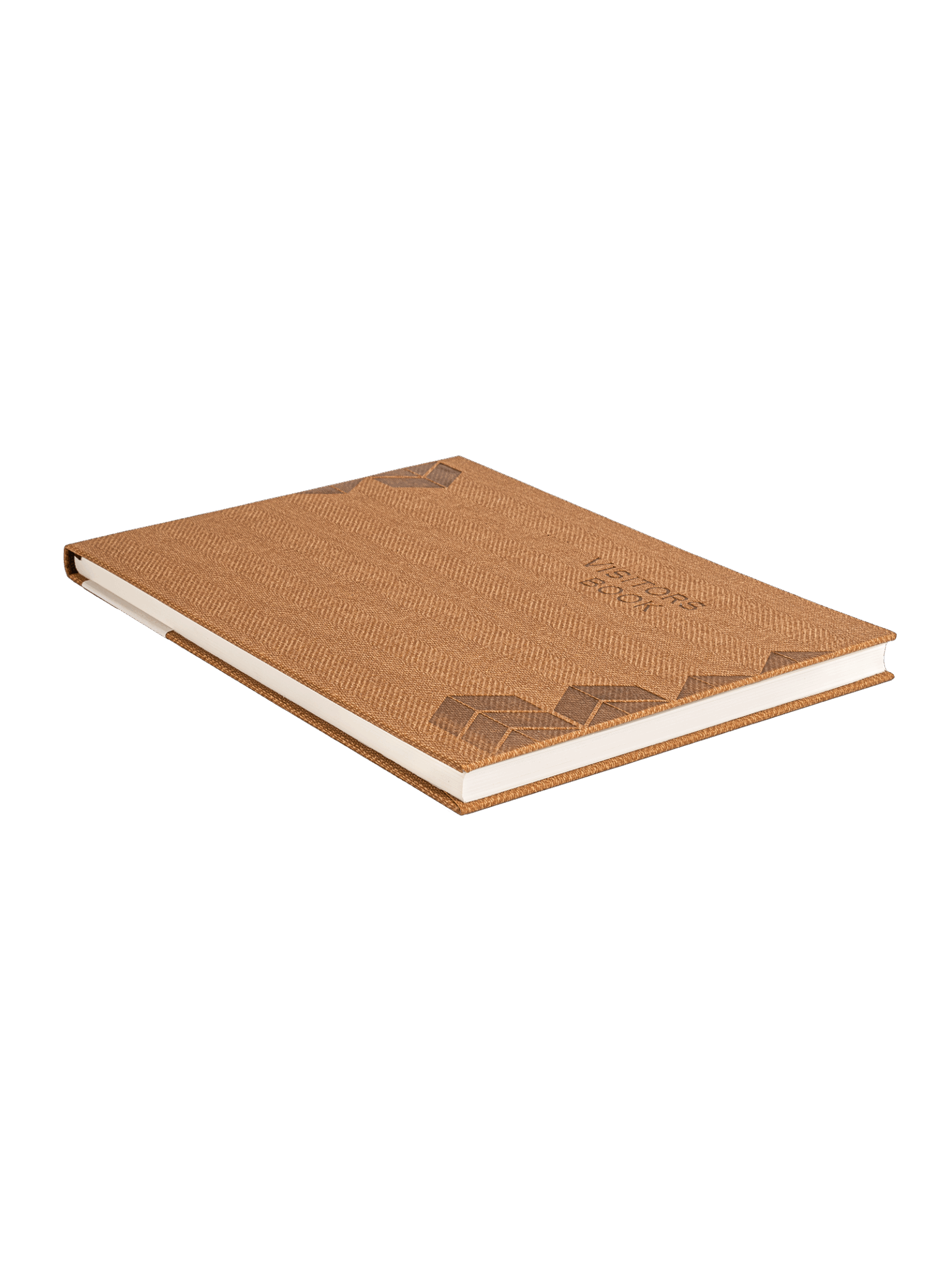 Visitor's Book - Luxe (192 Pages) (VB) - Tan