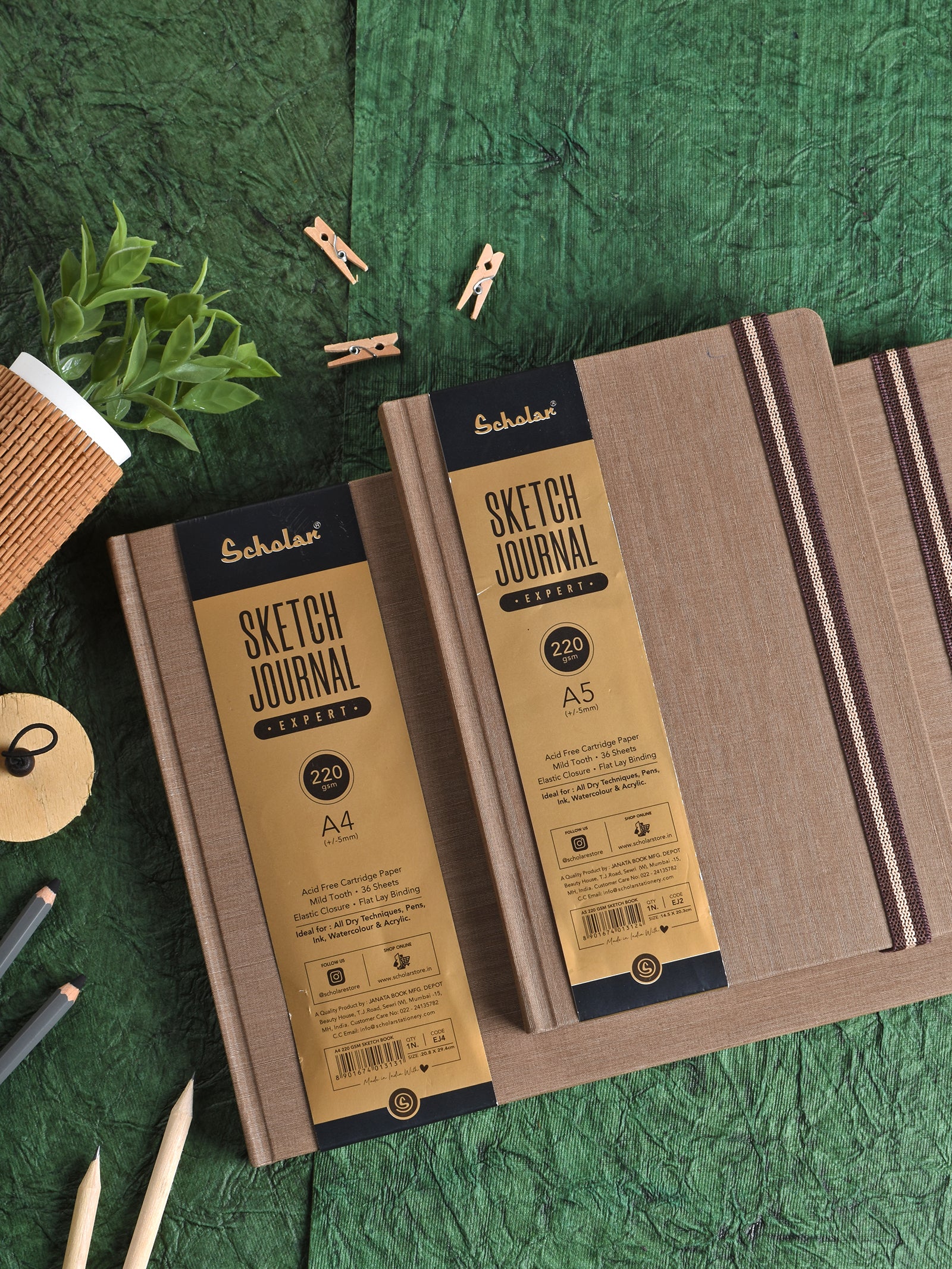 220 Gsm Sketch Journal - Expert (36 Sheets) (EJ)