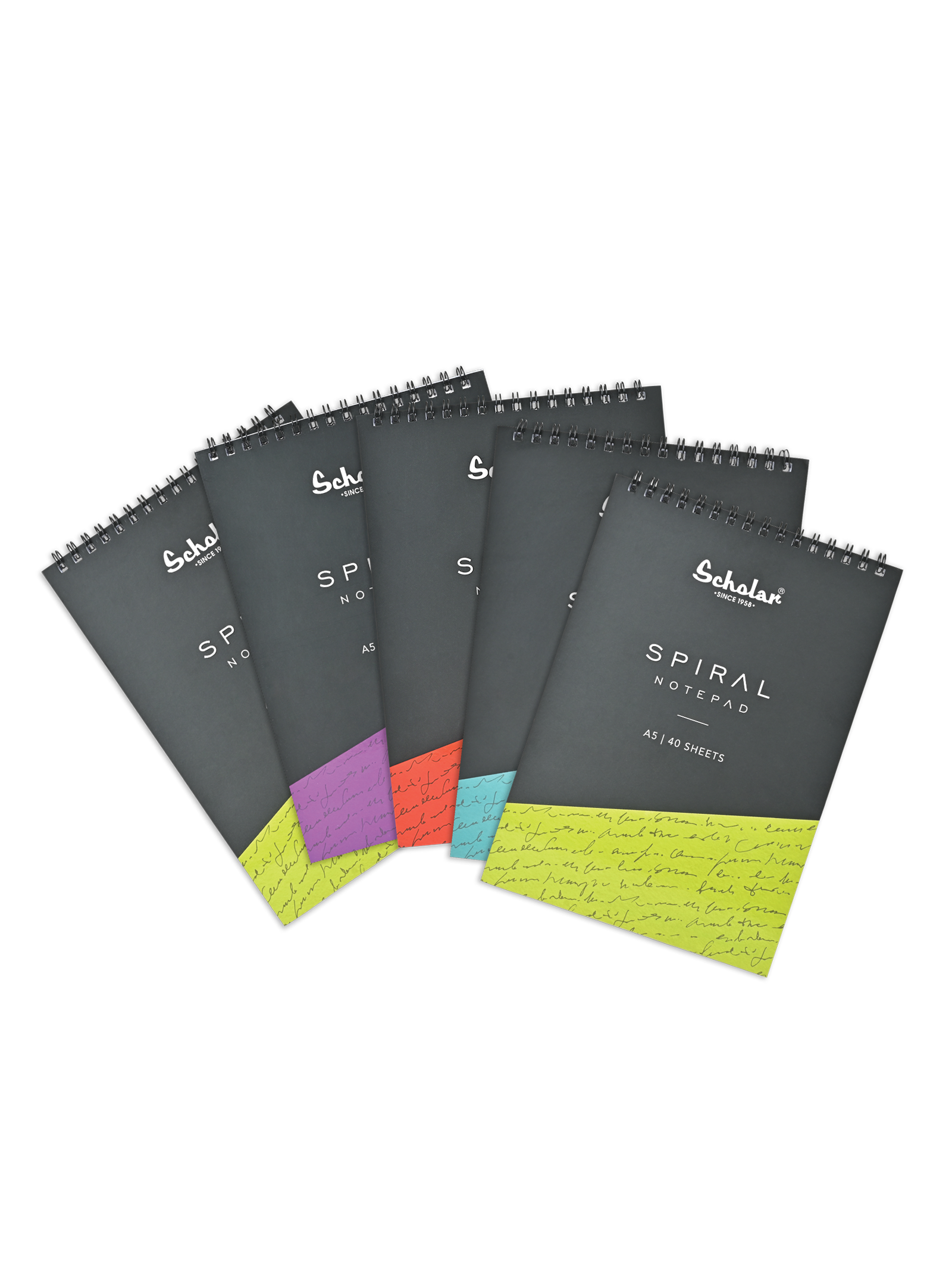 A5 Top Spiral Notepads (Pack of 5) (SSP2T)