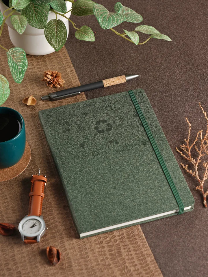 Scholar Notebook - Teak (160 Pages) (TNB2) - Green