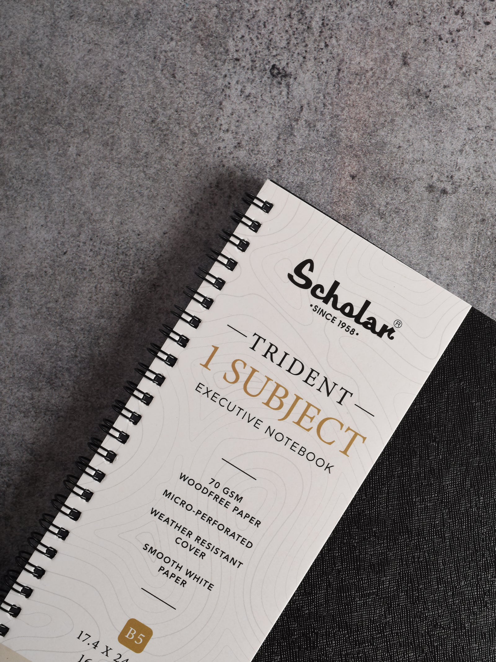 Scholar Trident One Subject Notebook (SSN)