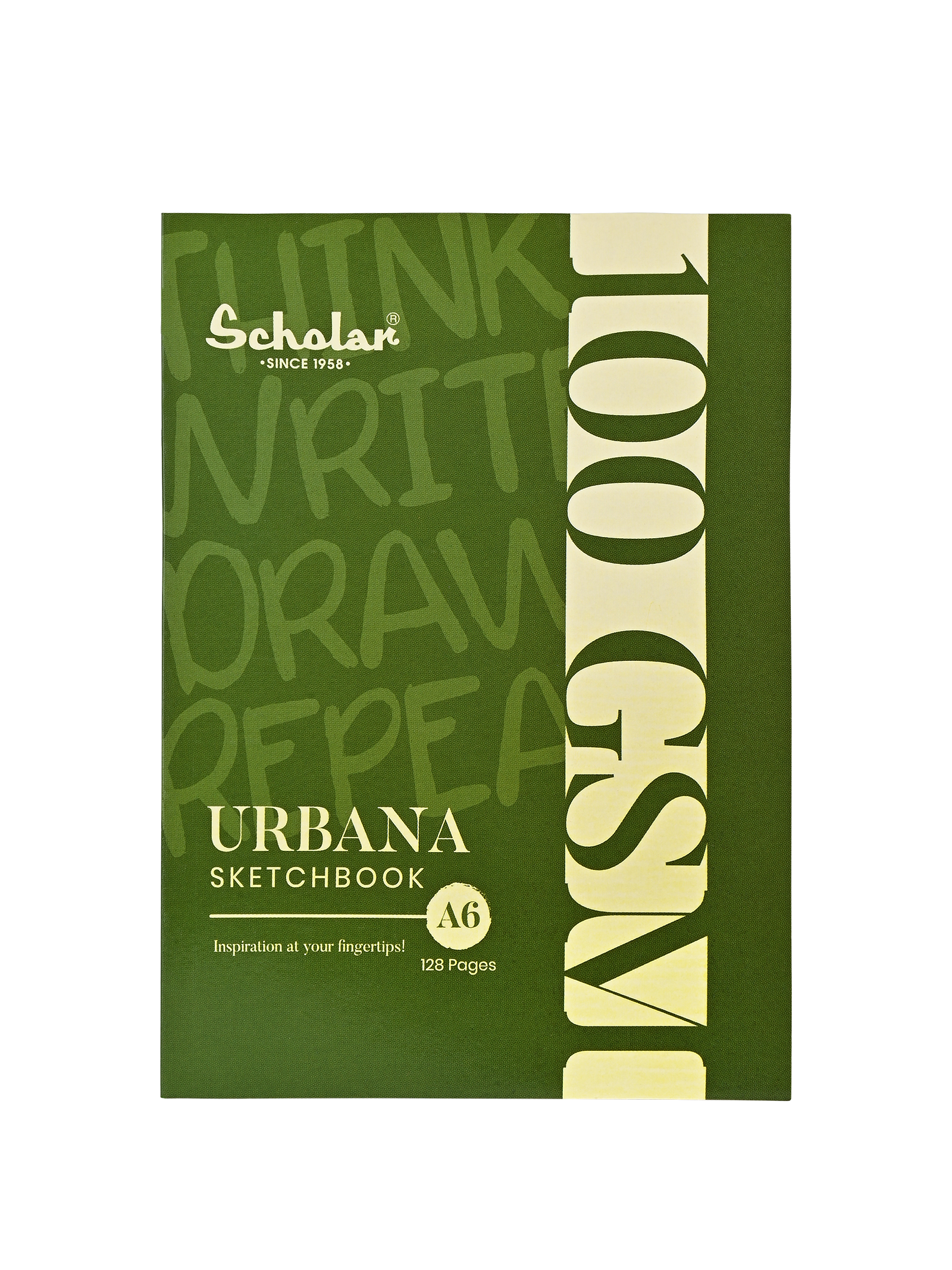 100 Gsm Urbana Sketchbook (UBS) - Green